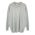 SHOW ME YOUR MUMU Classic Crewneck Sweater Silver Metallic XS - flyKAMP