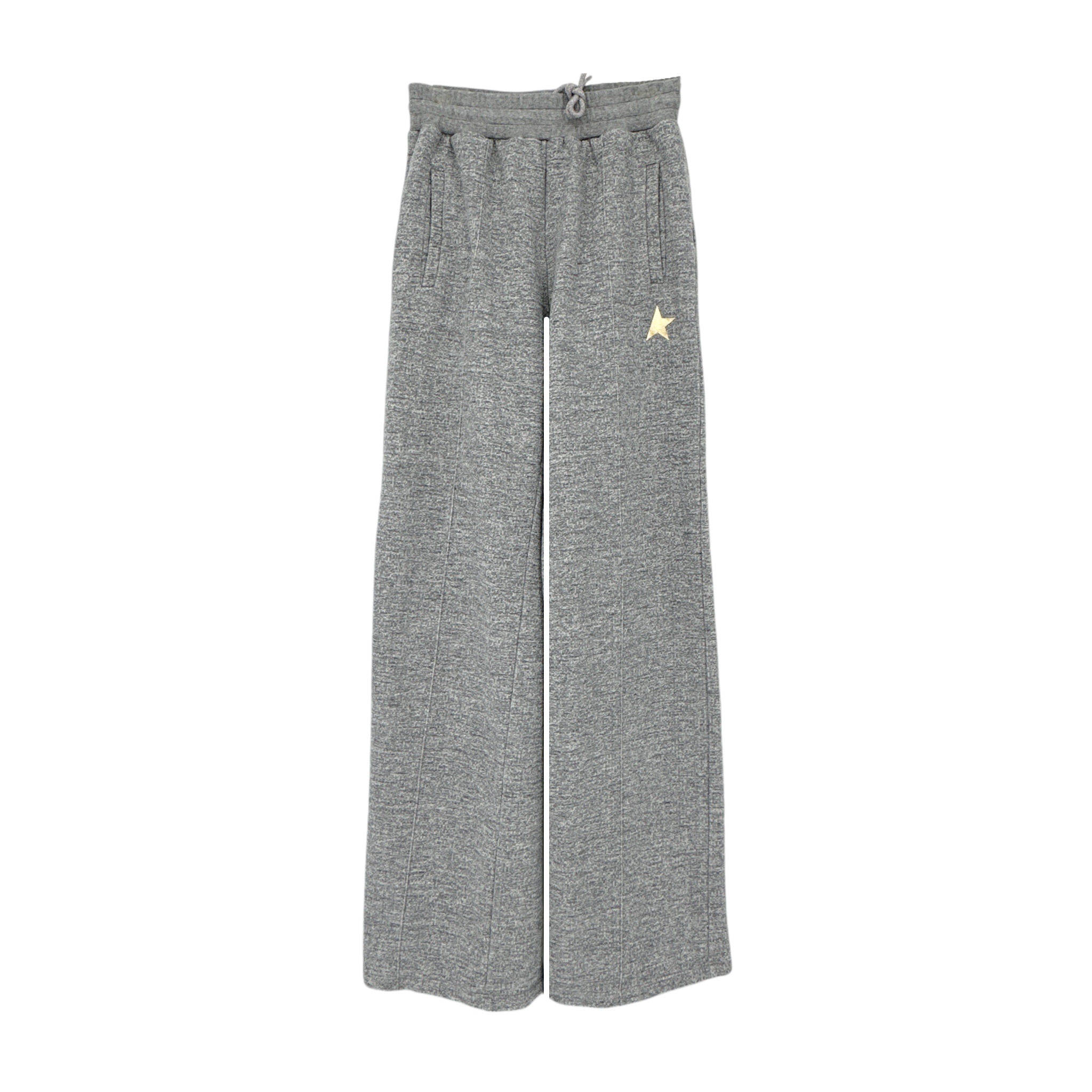 GOLDEN GOOSE Dorotea Star Logo Wide Leg Sweatpants XS Golden Goose