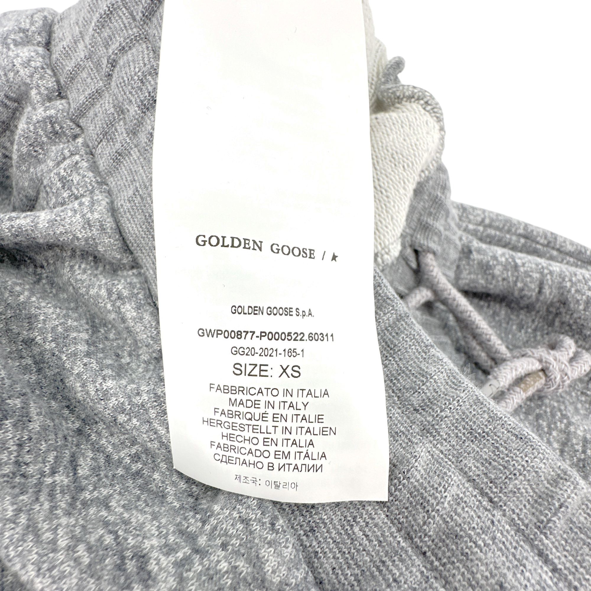 GOLDEN GOOSE Dorotea Star Logo Wide Leg Sweatpants XS Golden Goose