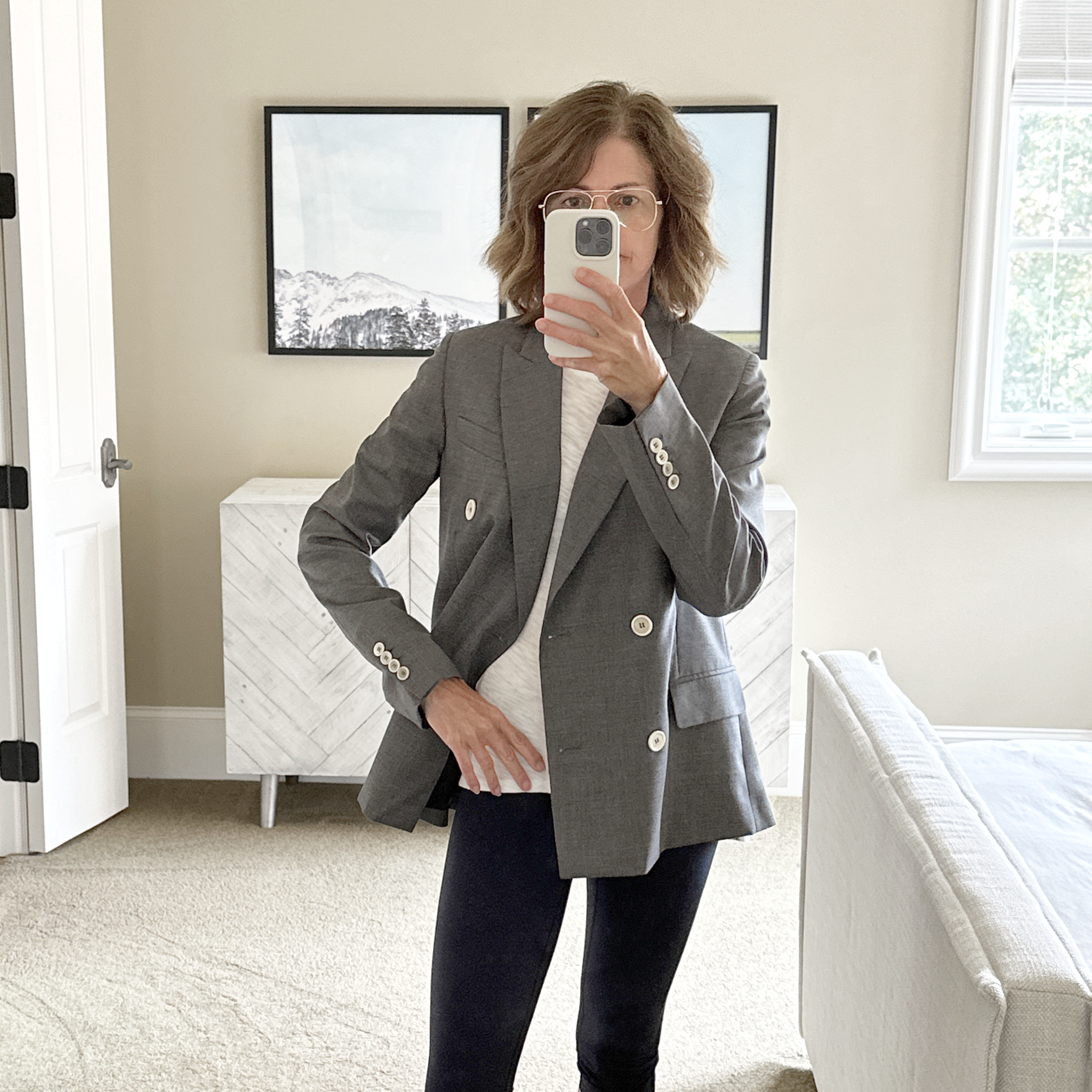 GOLDEN GOOSE Misam Double Breasted Blazer Jacket XS Golden Goose