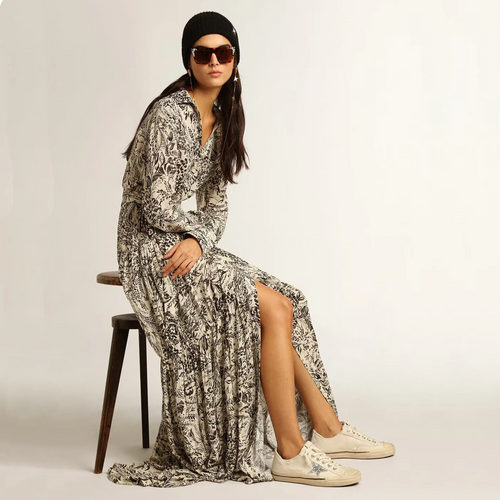 GOLDEN GOOSE V-Star Canvas with Silver Glitter Star 37 - flyKAMP