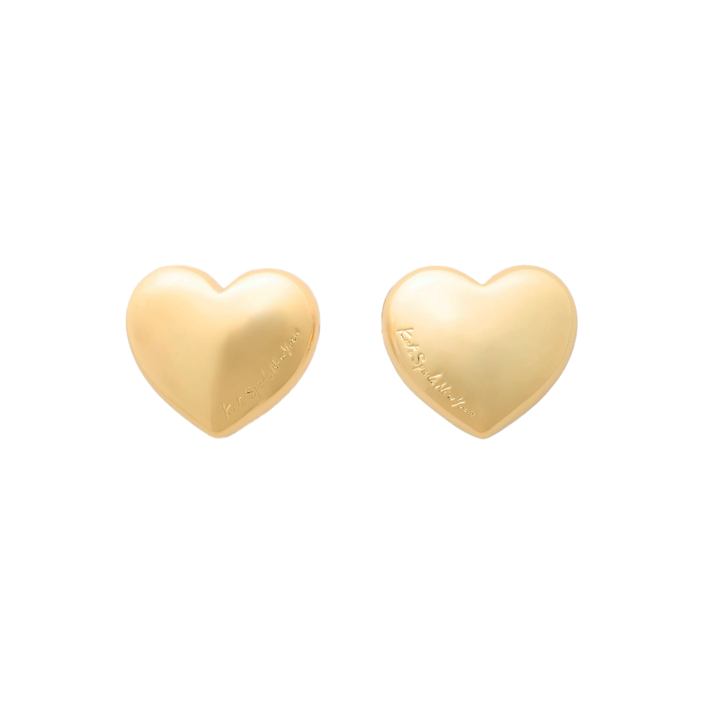 KATE SPADE New York Heart You Statement Studs in Gold