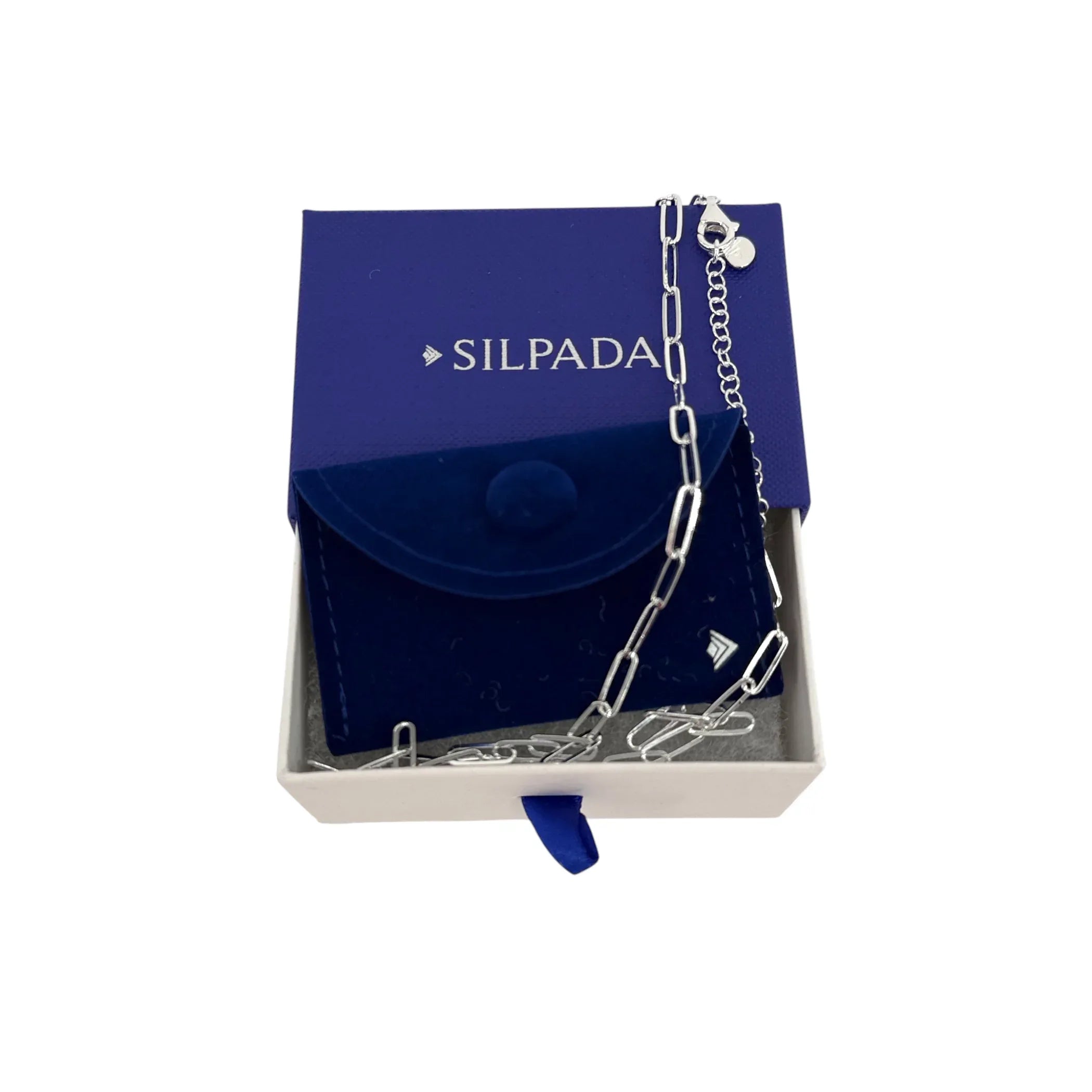 SILPADA Graffetta Matte Necklace in Sterling Silver - flyKAMP
