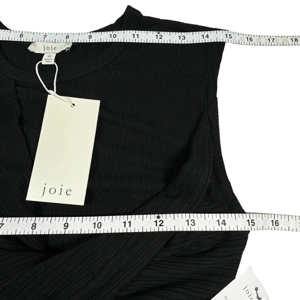 JOIE Eos Knotted Jersey Dress XS - flyKAMP
