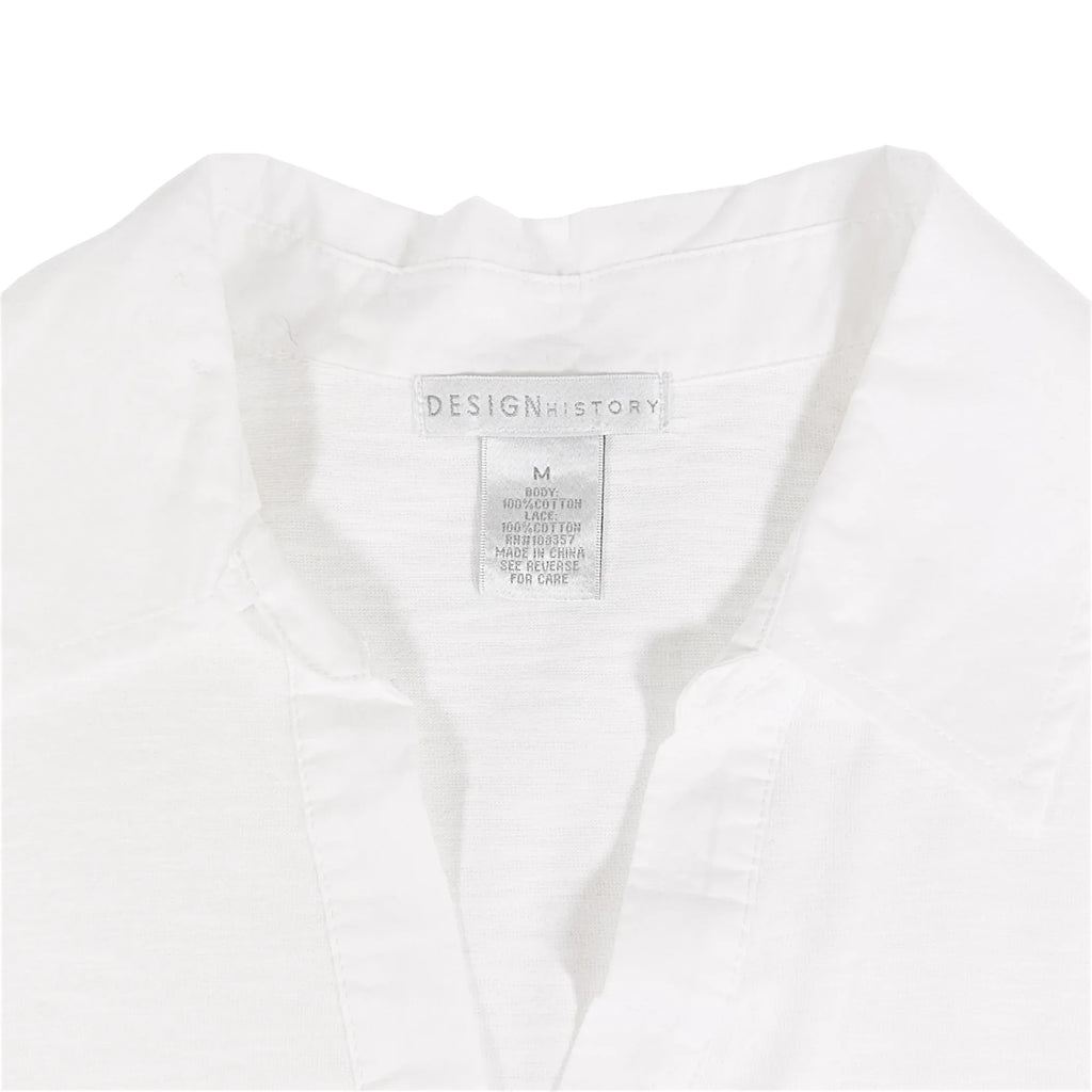 DESIGN HISTORY Eyelet Sleeve Top M - flyKAMP