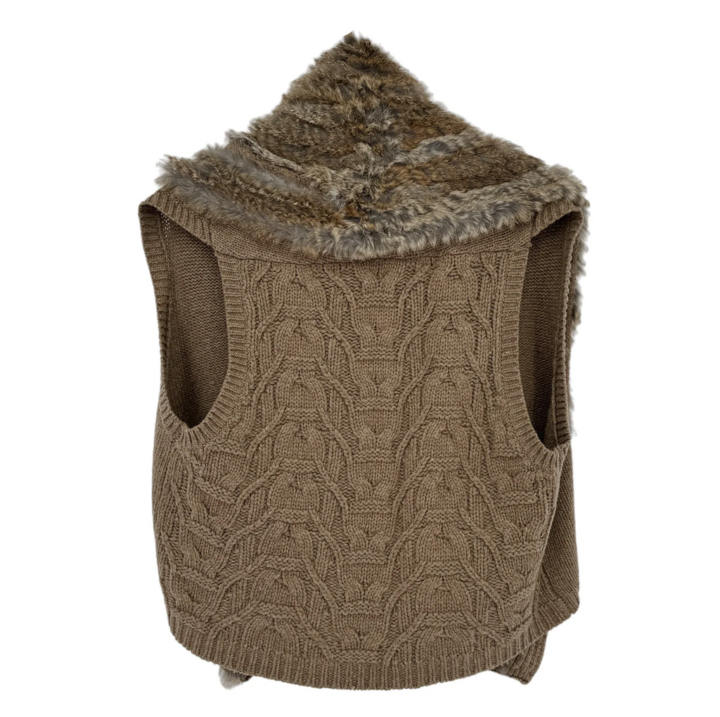 MARC by MARC JACOBS Alice Wool Rabbit Fur Vest XS/S - flyKAMP