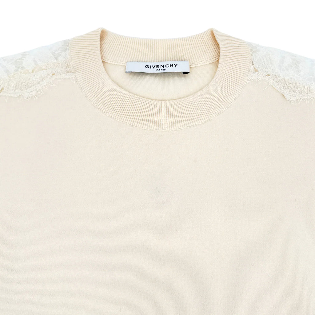 GIVENCHY Lace Insert Sweatshirt S - flyKAMP