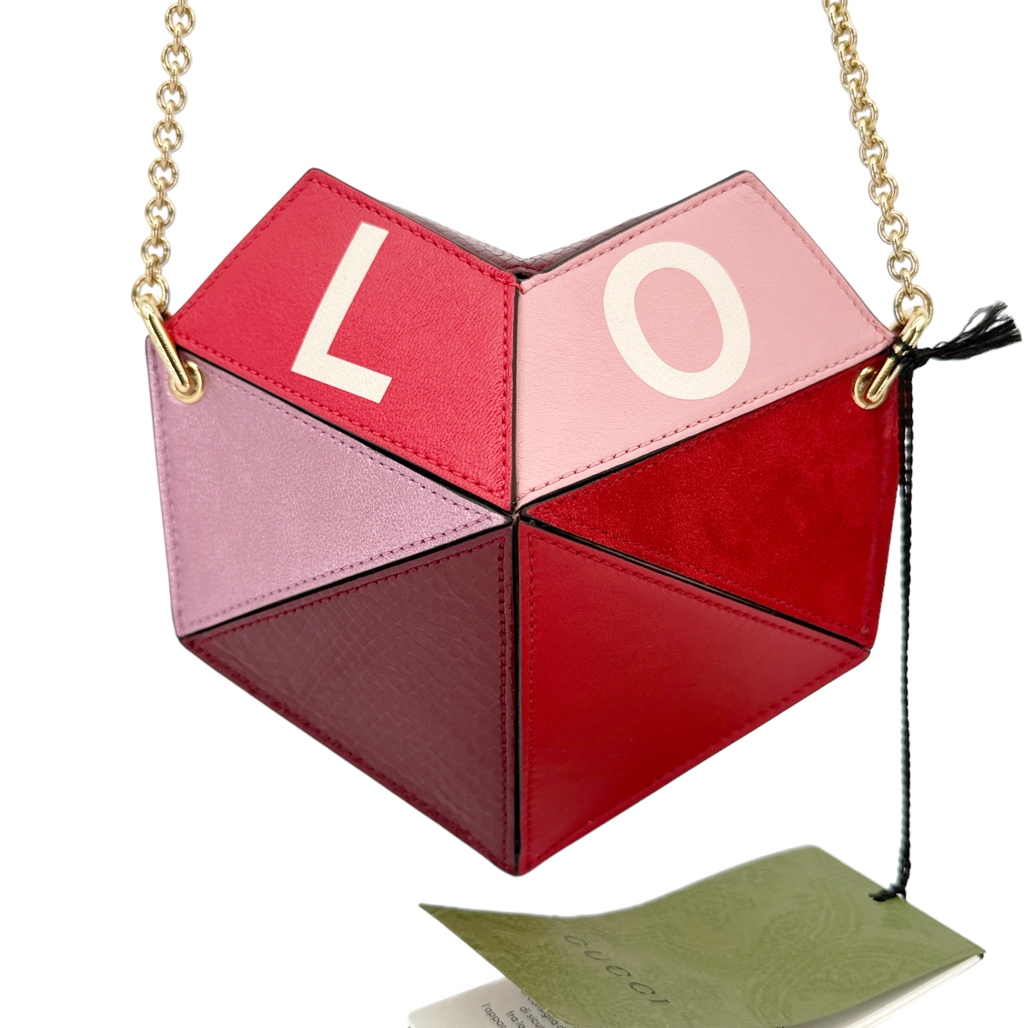GUCCI Valentine's Day Small Heart Bag