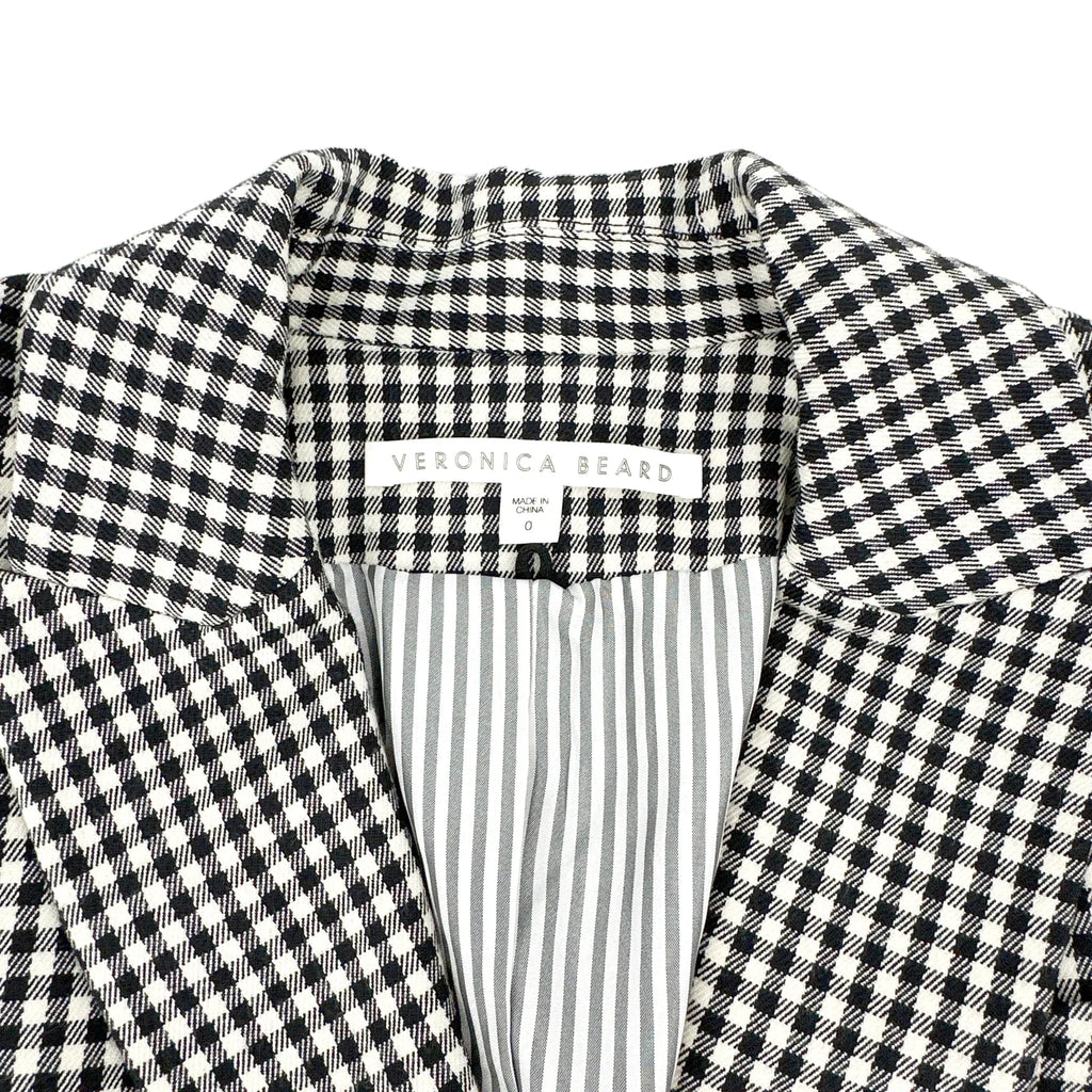 VERONICA BEARD Athens Dickey Jacket in Black &amp; White 0 - flyKAMP