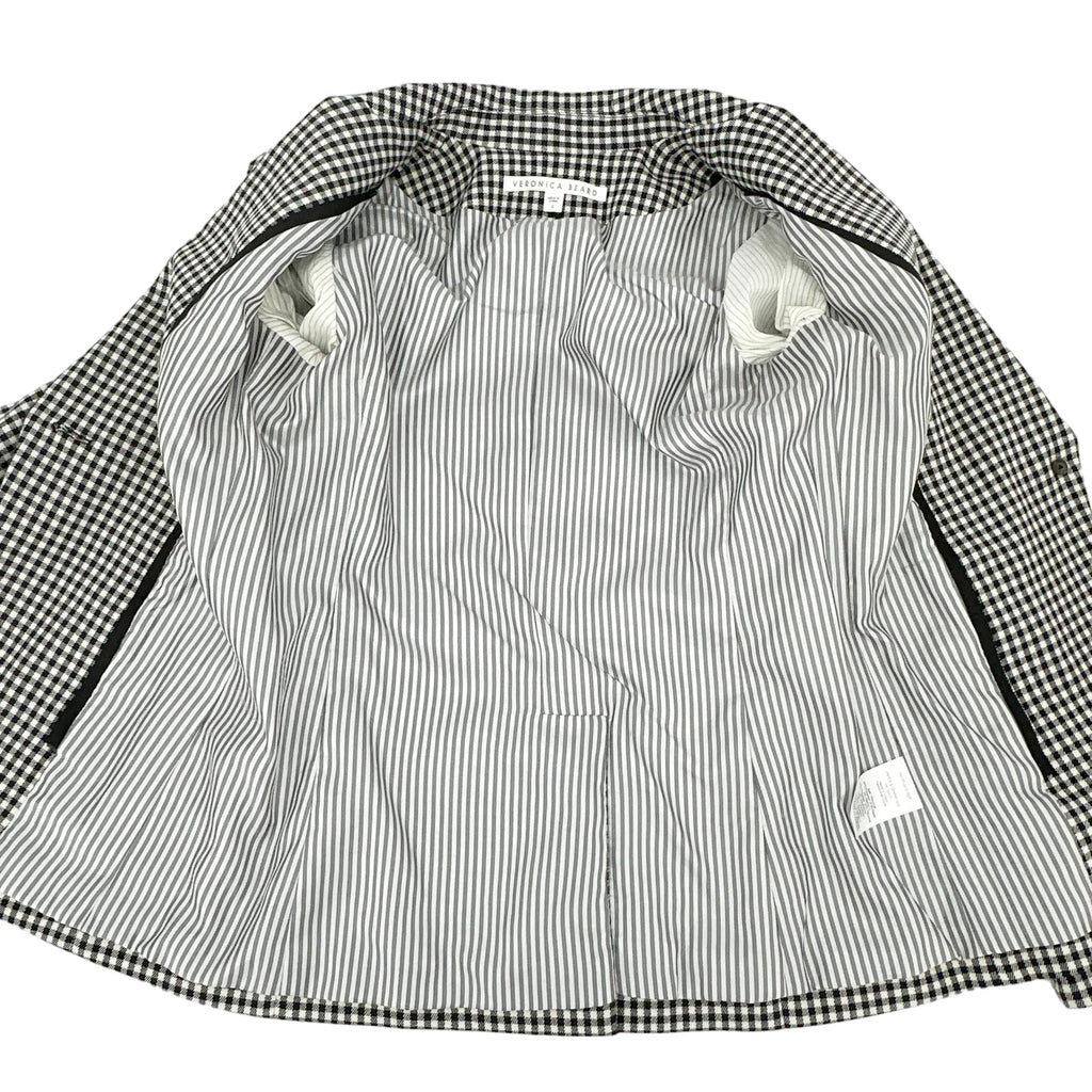 VERONICA BEARD Athens Dickey Jacket in Black &amp; White 0 - flyKAMP