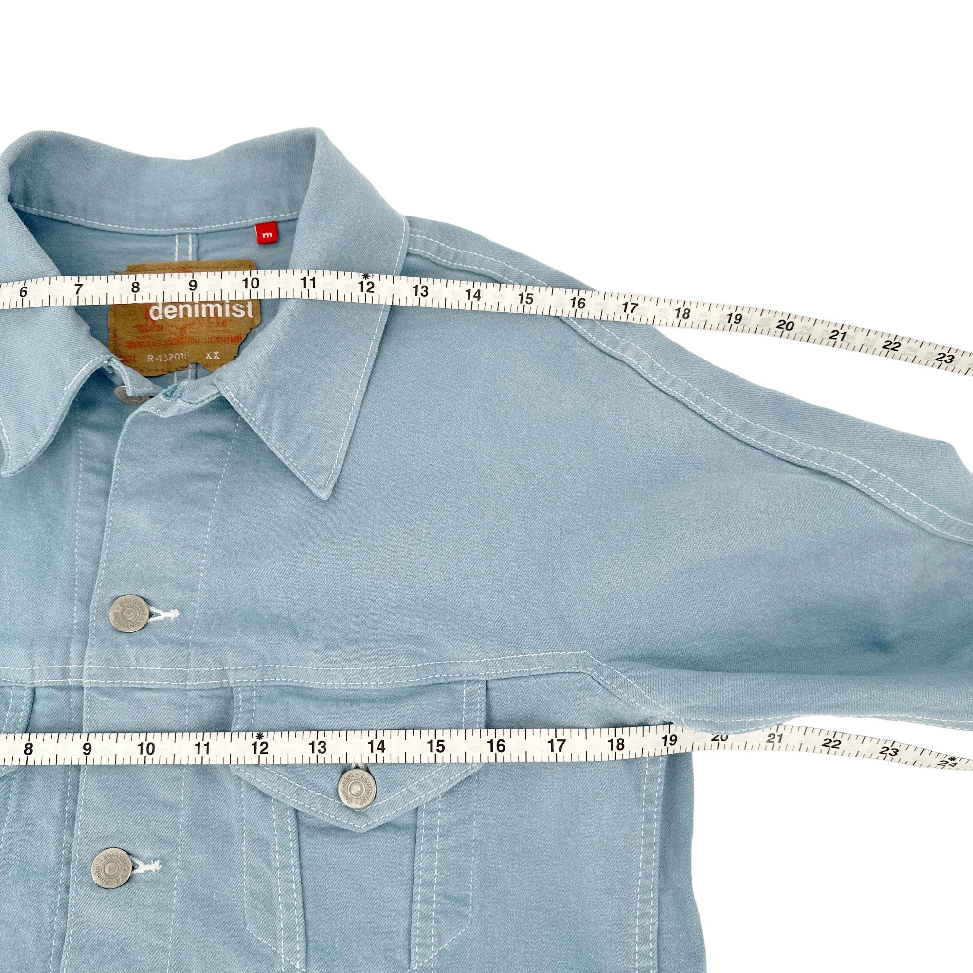 DENIMIST Moore Trucker Jacket in Malibu Blue M - flyKAMP