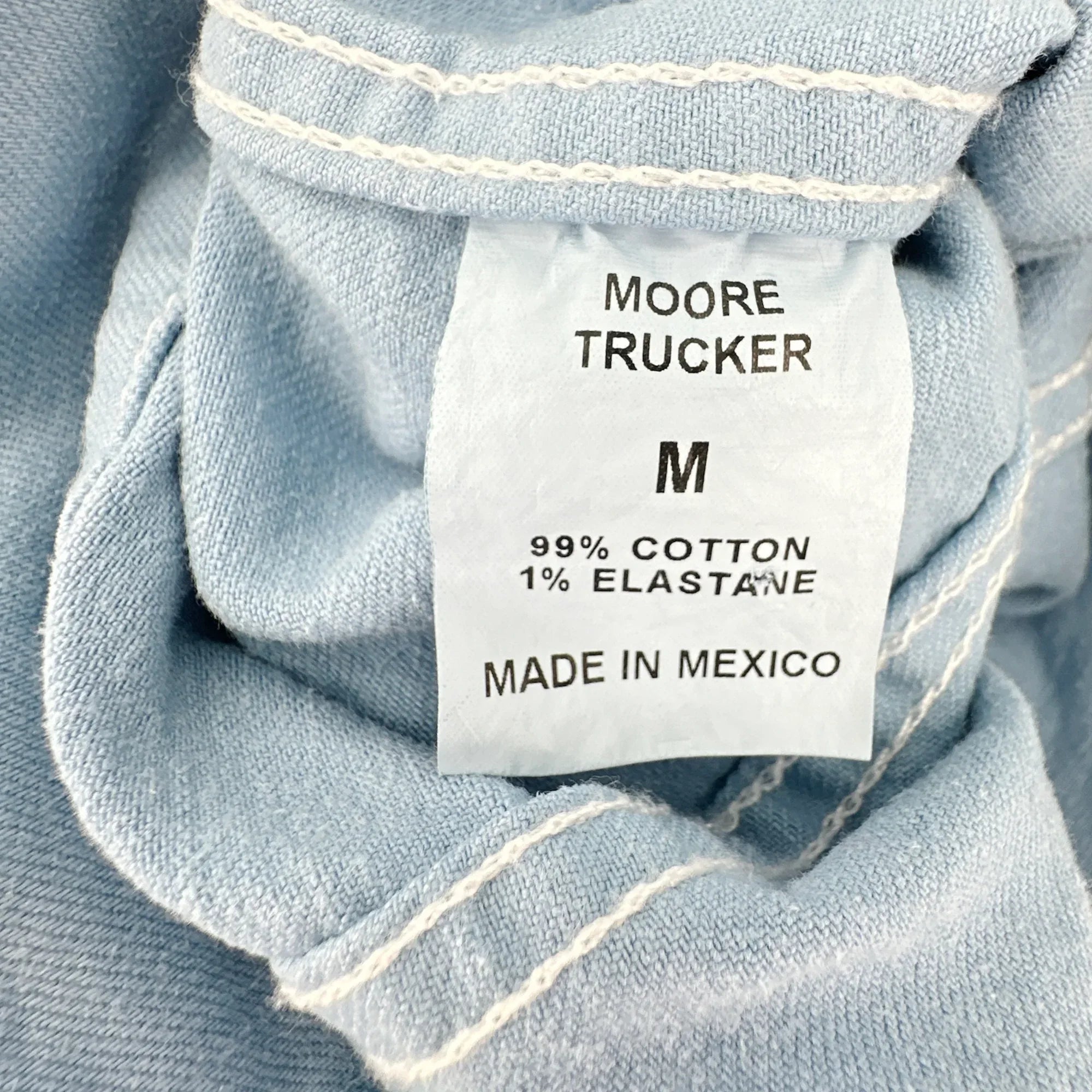 DENIMIST Moore Trucker Jacket in Malibu Blue M - flyKAMP