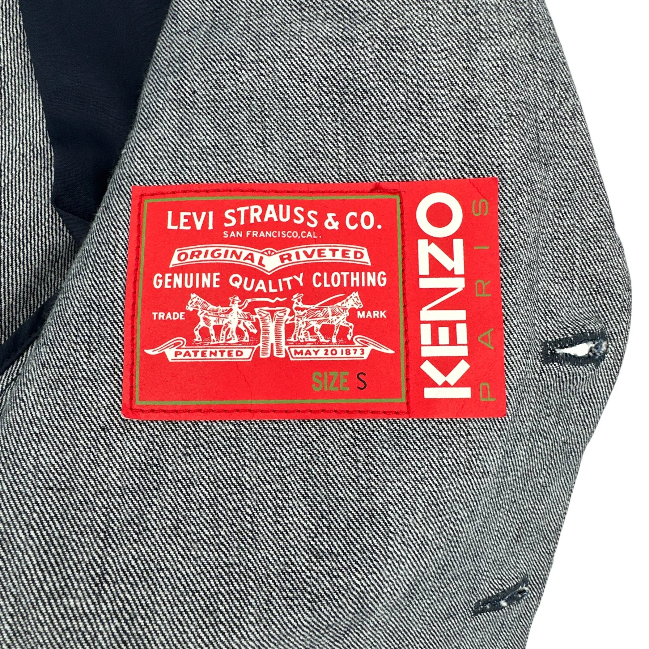 KENZO x LEVI Strauss Denim Blazer S - flyKAMP