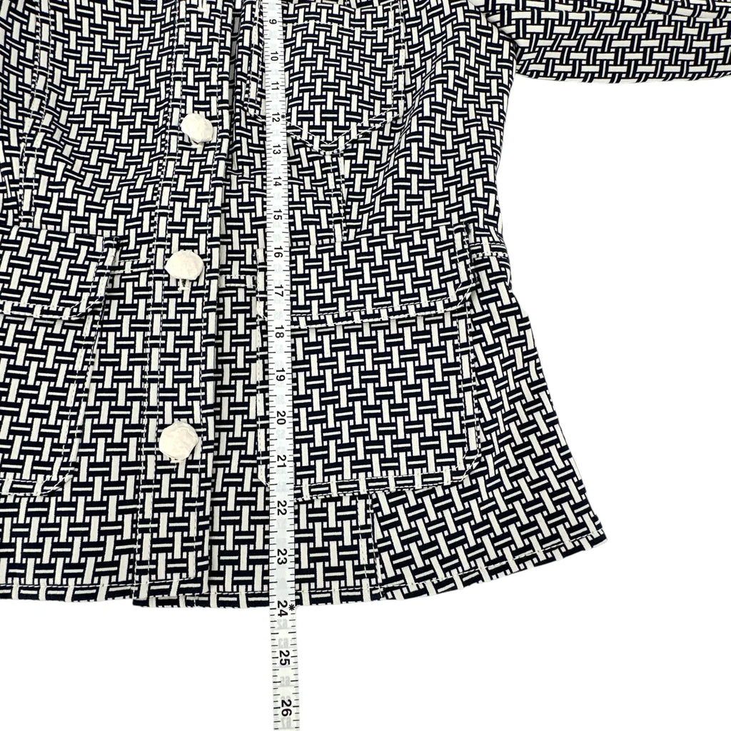 TORY BURCH Cameron Jacket in Navy & Ivory 4|S - flyKAMP