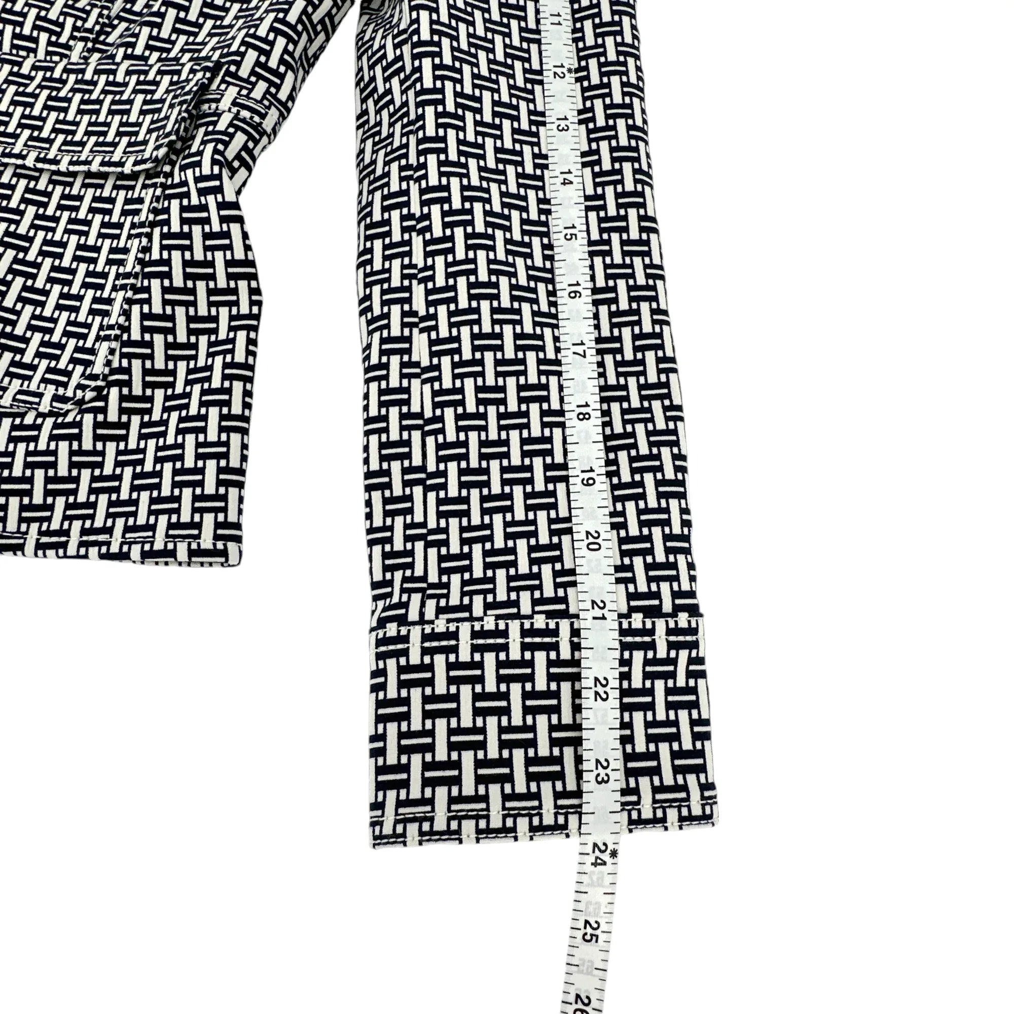 TORY BURCH Cameron Jacket in Navy & Ivory 4|S - flyKAMP