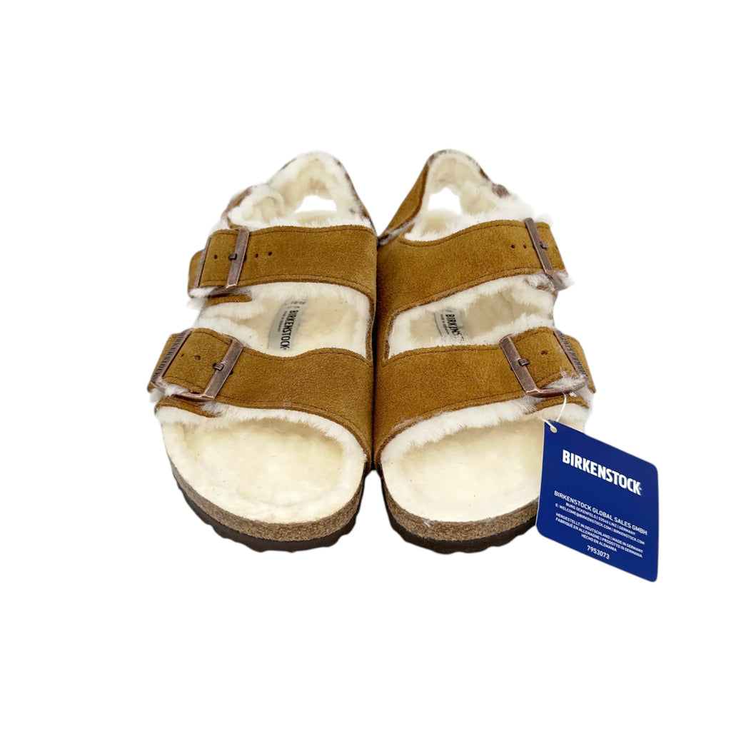 BIRKENSTOCK Milano Suede Shearling 37 Regular Fit - flyKAMP