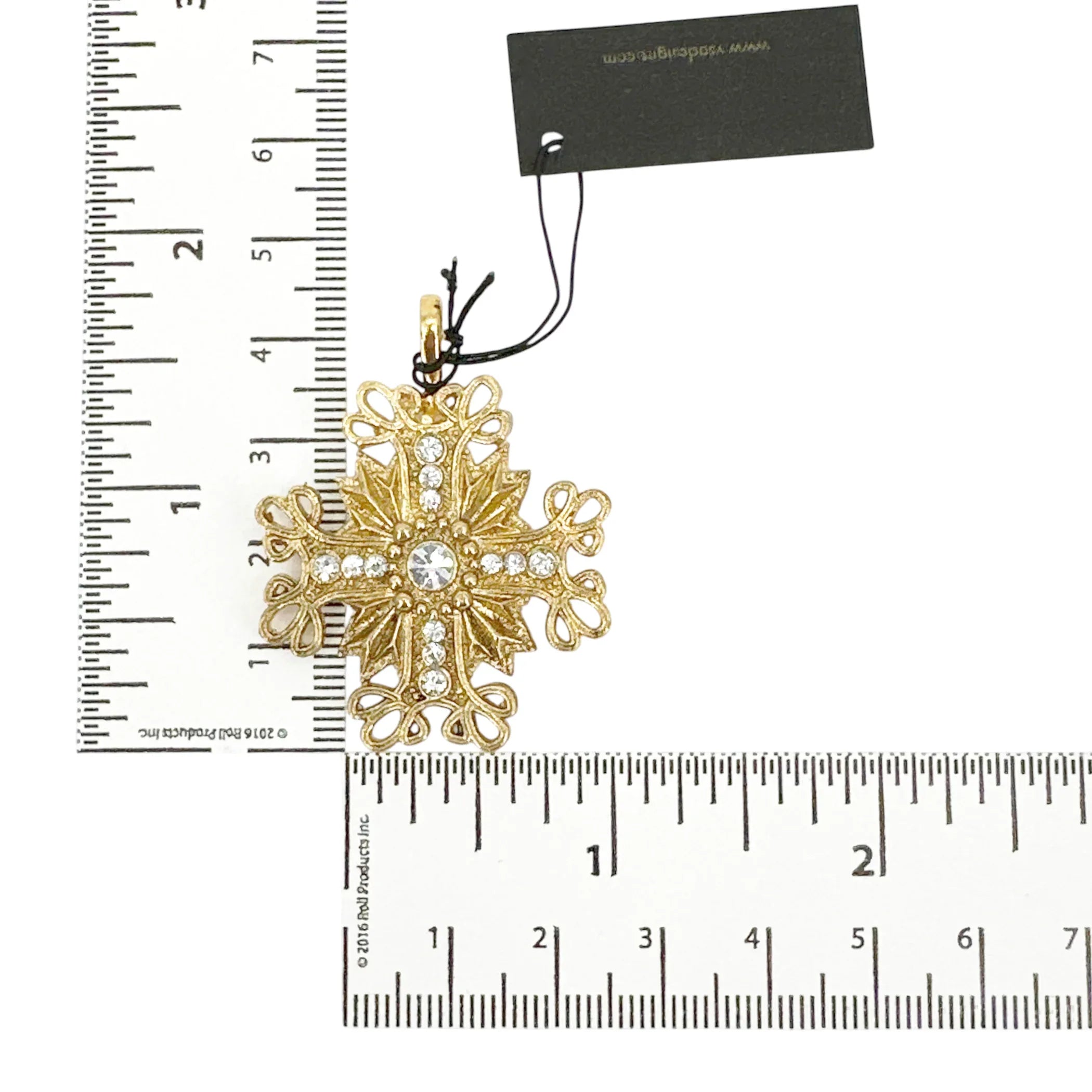 VIRGINS SAINTS & ANGELS VSA Electra Cross Medallion in Gold - flyKAMP