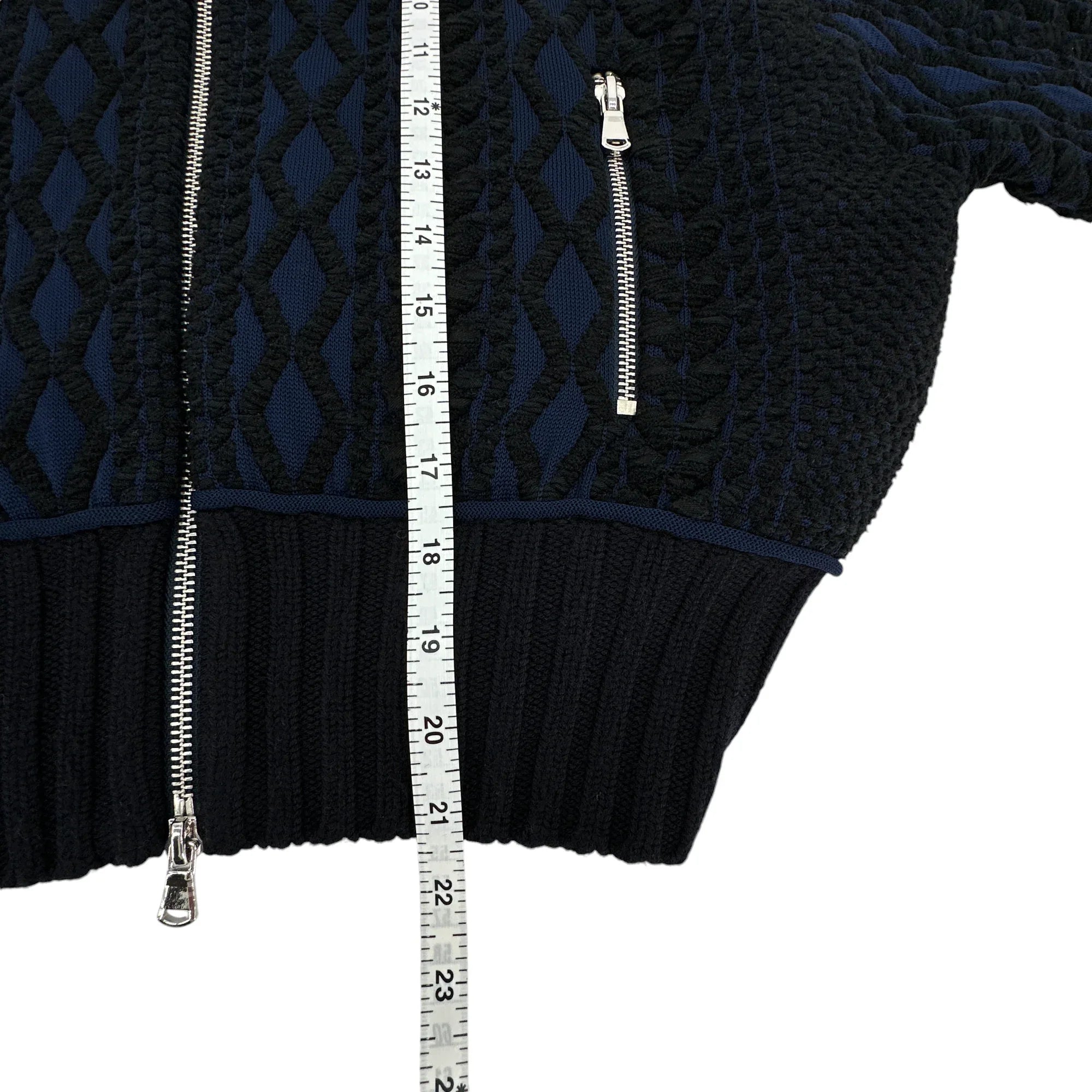 3.1 PHILLIP LIM Woven Mock Cable Bomber M - flyKAMP