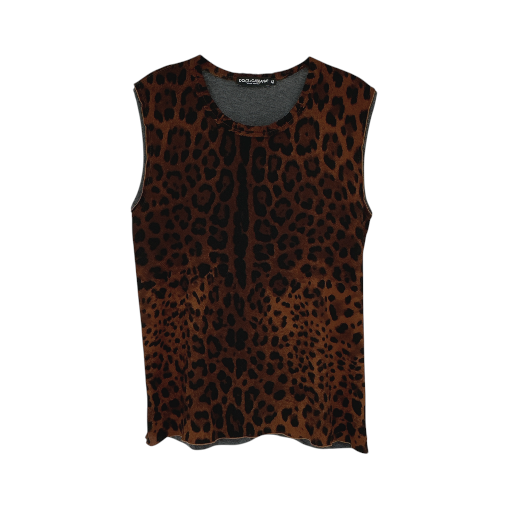 DOLCE & GABBANA Silk Blend Tank IT42 Dolce & Gabbana