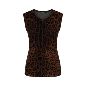 DOLCE & GABBANA Silk Blend Tank IT42