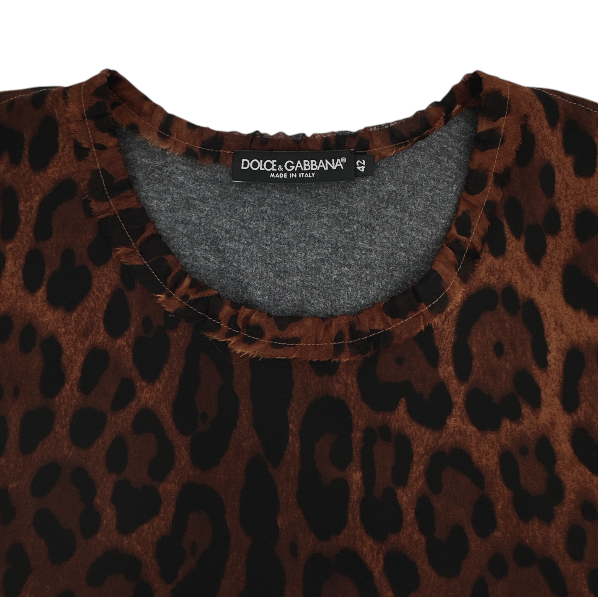 DOLCE & GABBANA Silk Blend Tank IT42 Dolce & Gabbana