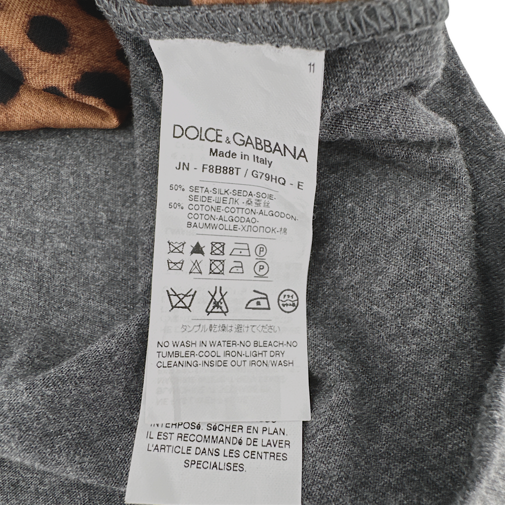DOLCE & GABBANA Silk Blend Tank IT42 Dolce & Gabbana