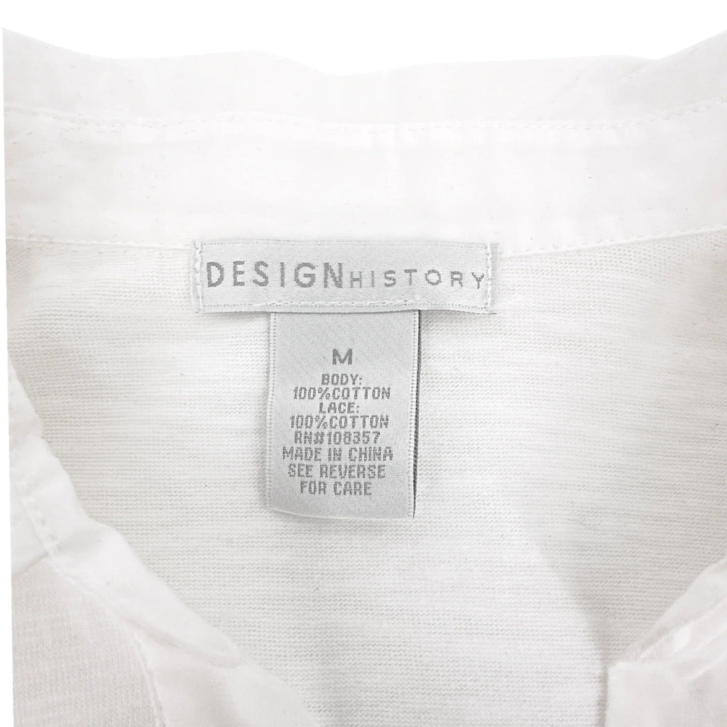 DESIGN HISTORY Eyelet Sleeve Top M - flyKAMP