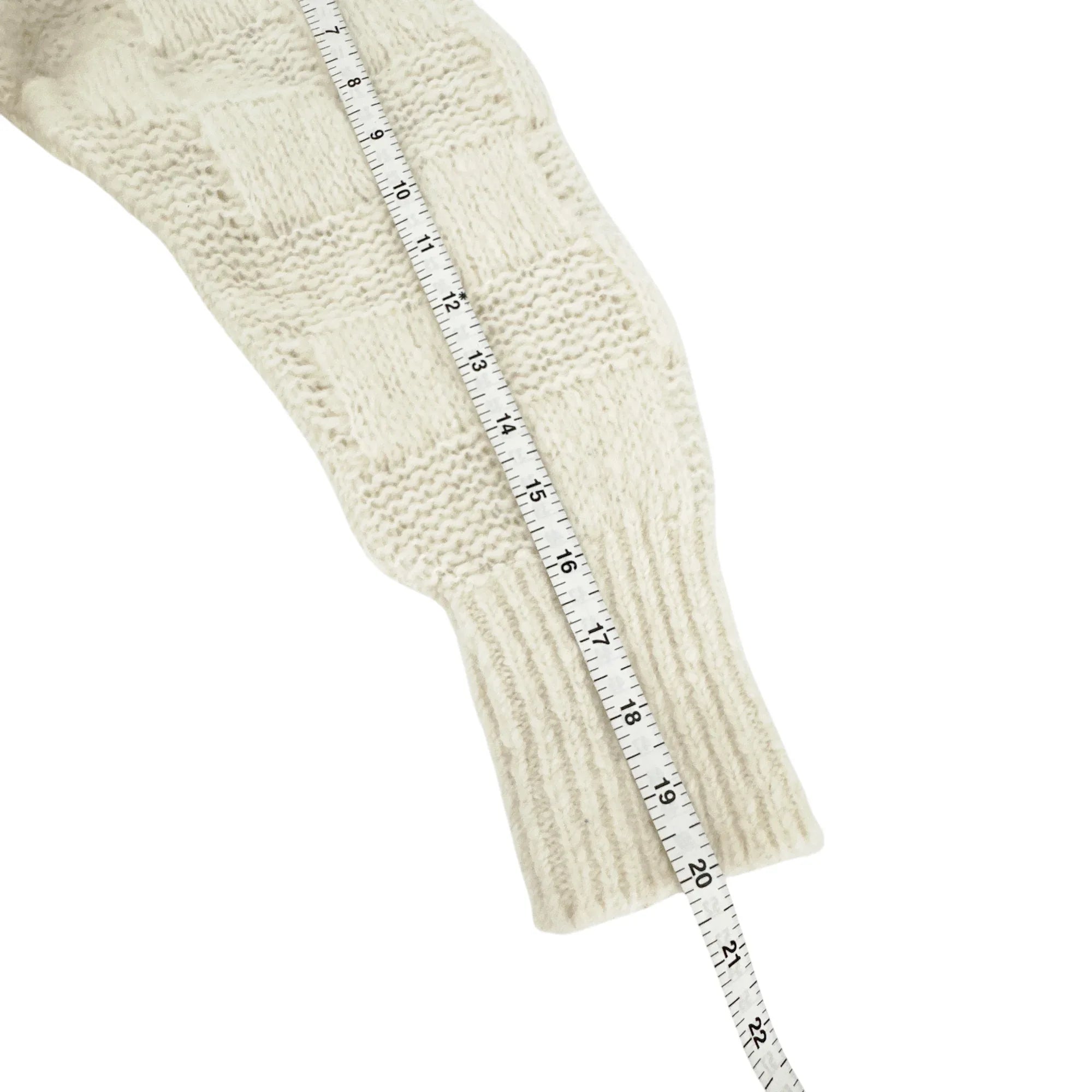 ANINE BING Bennett Sweater in Ivory XS - flyKAMP