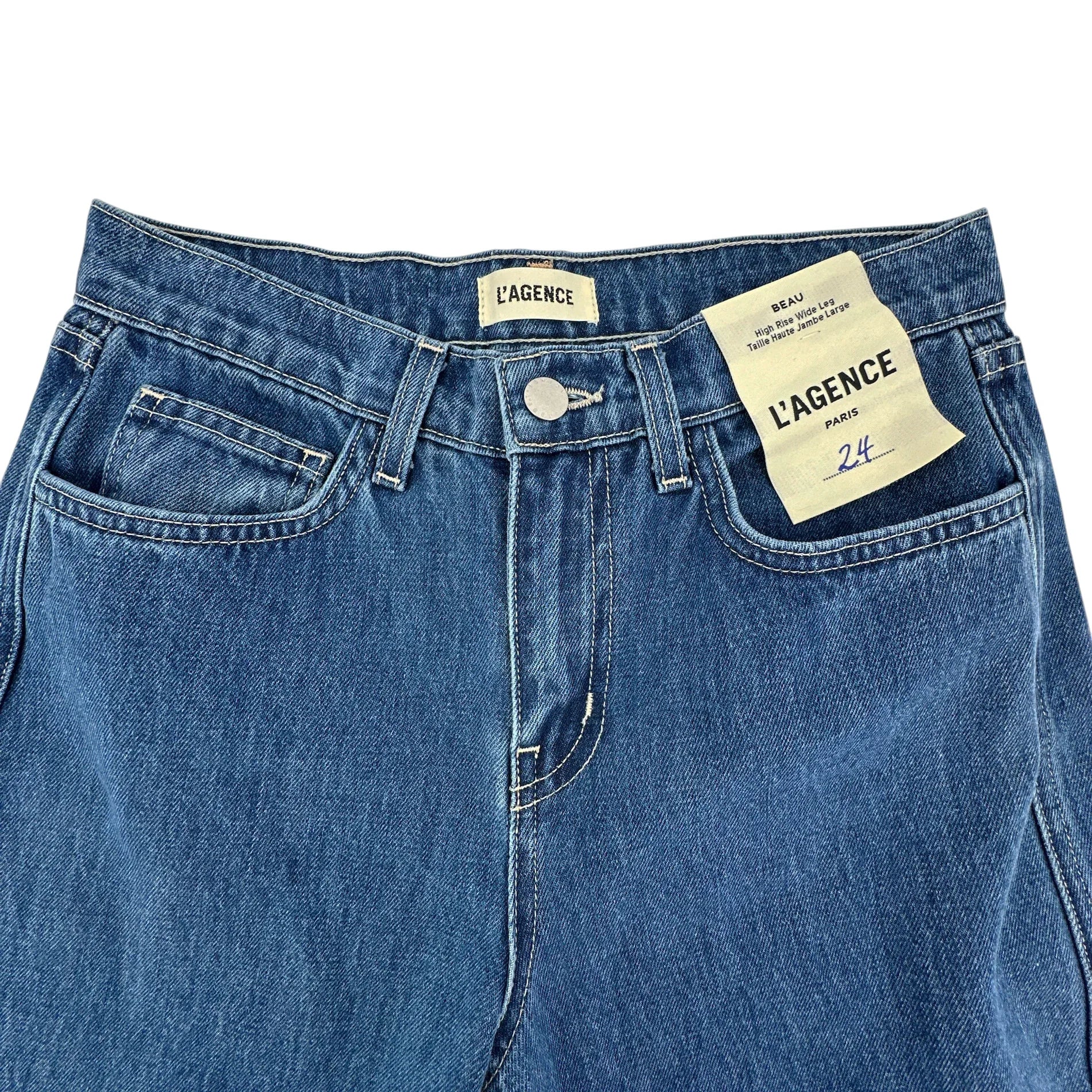 L'AGENCE Beau Wide Leg Jean in Glendora 24 - flyKAMP