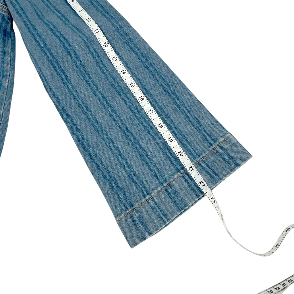 VERONICA BEARD Dahl Striped Denim Jacket S - flyKAMP