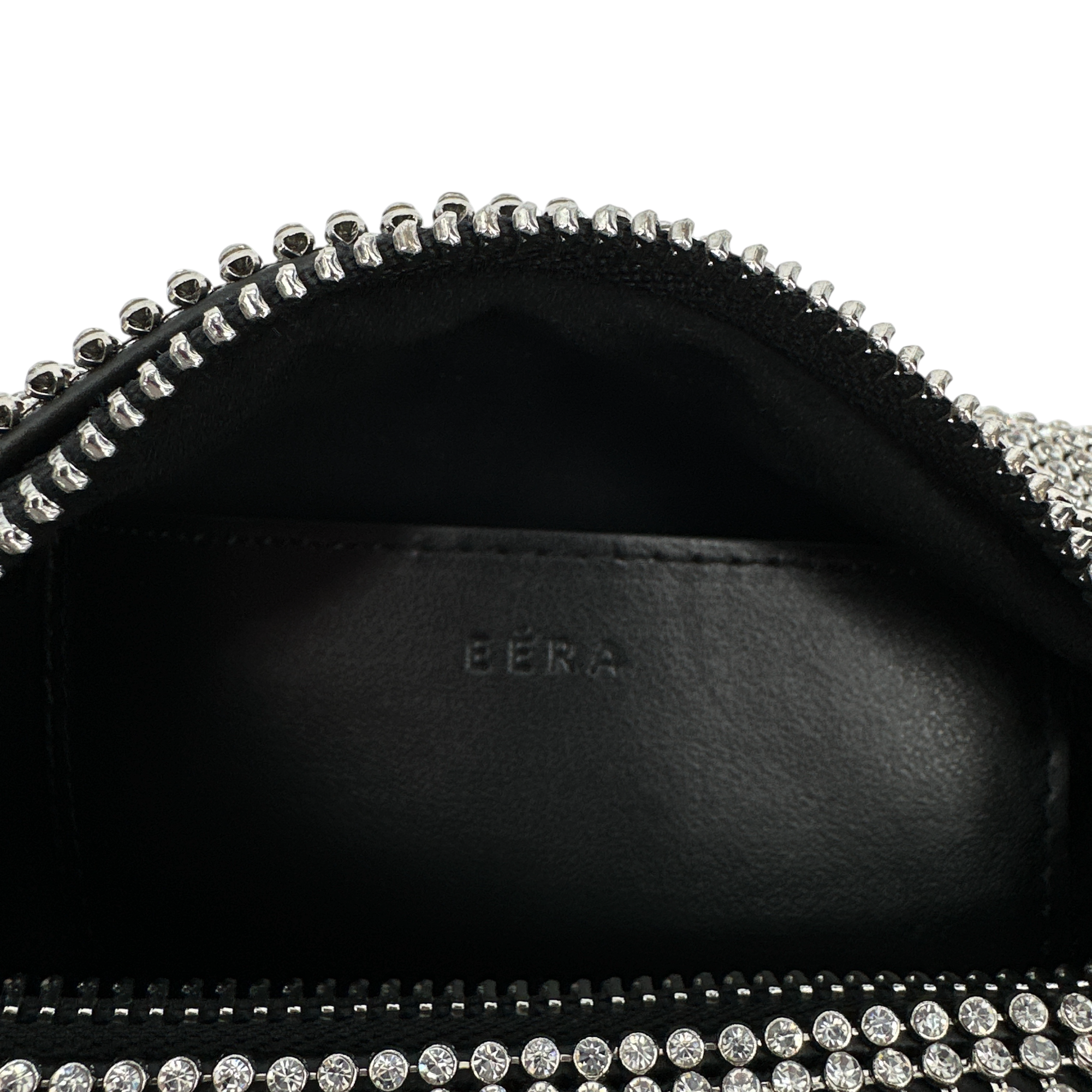 EERA Moon Bag Crystal Mesh with Lilac Snap Hook EERA