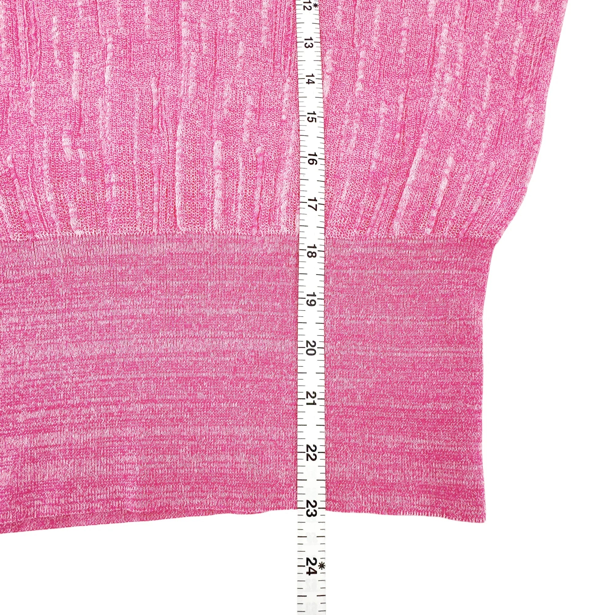 RACHEL COMEY Amares Crinkle Knit Top S - flyKAMP
