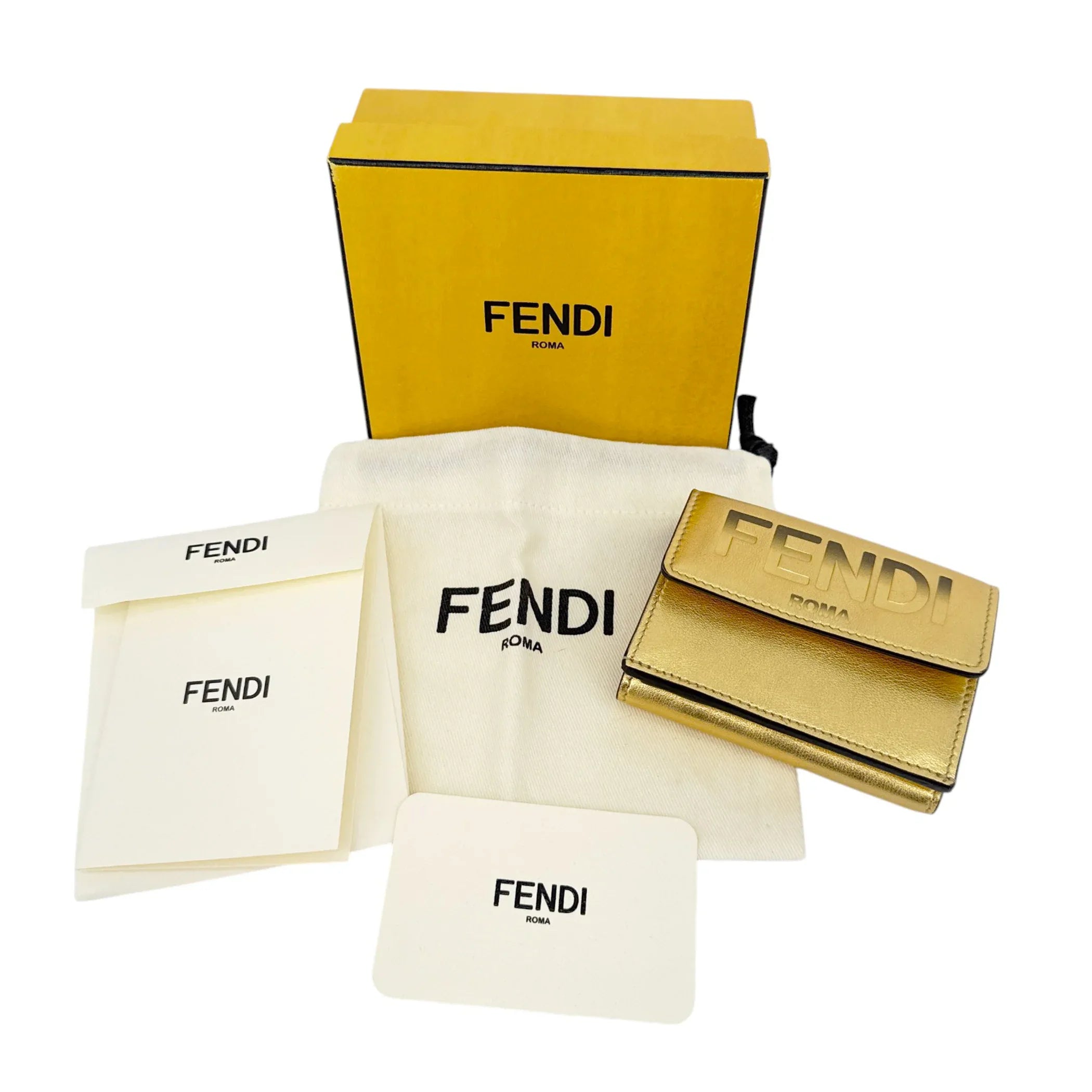 FENDI Roma Micro Trifold Leather - flyKAMP