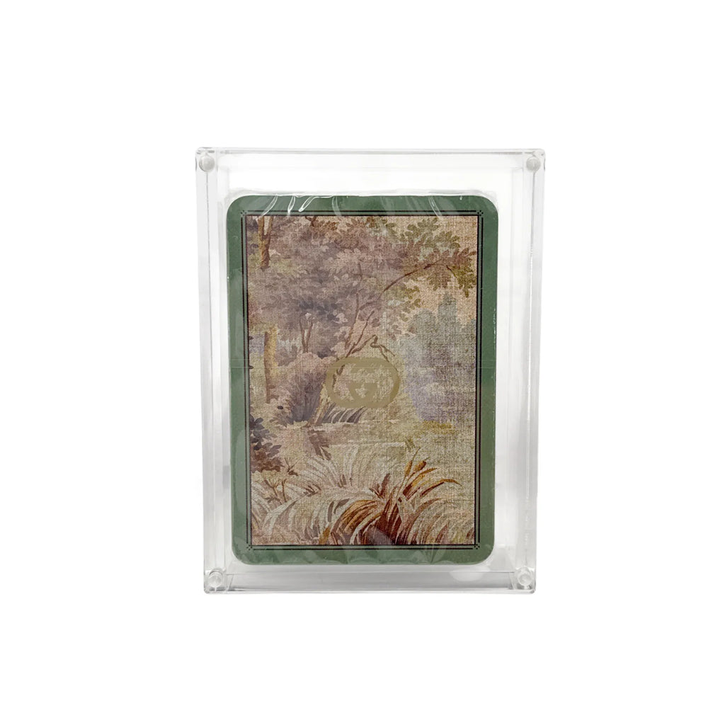 GUCCI Playing Cards with Acrylic Case - flyKAMP