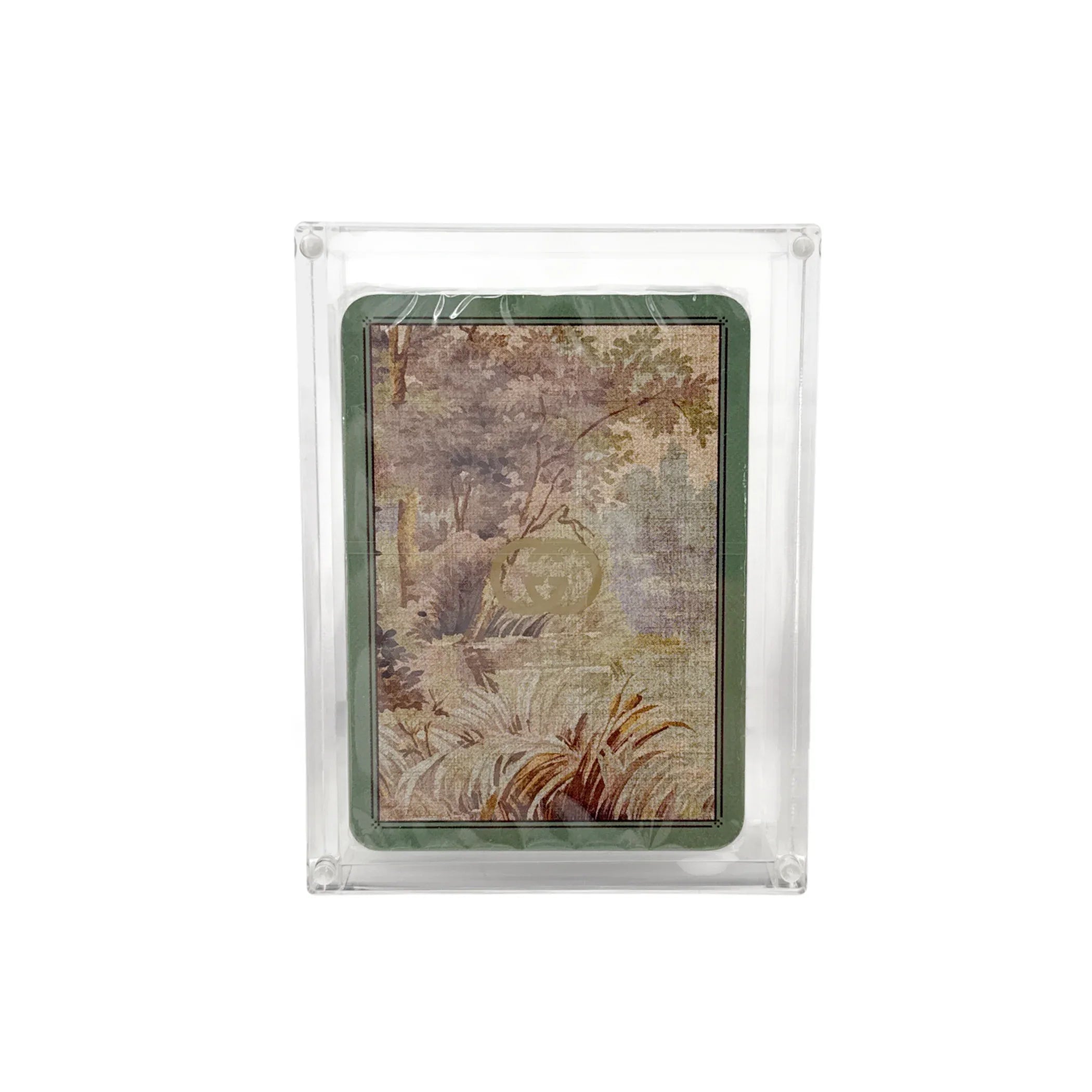 GUCCI Playing Cards with Acrylic Case - flyKAMP