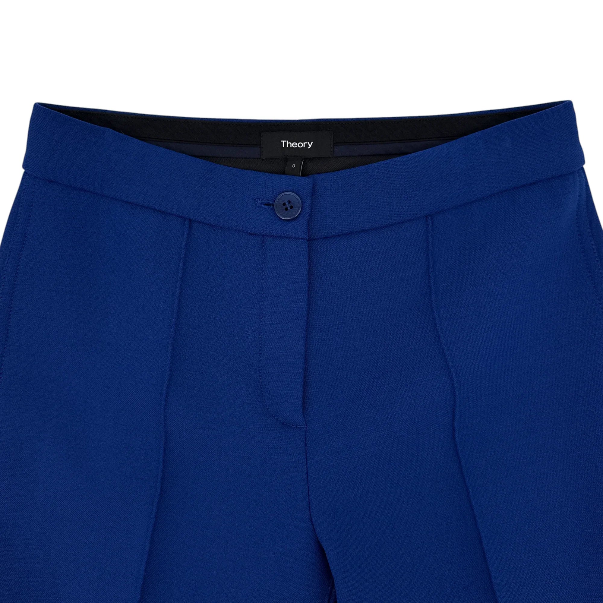 THEORY Cardinal Trouser in Cosmic Blue Size 0 - flyKAMP