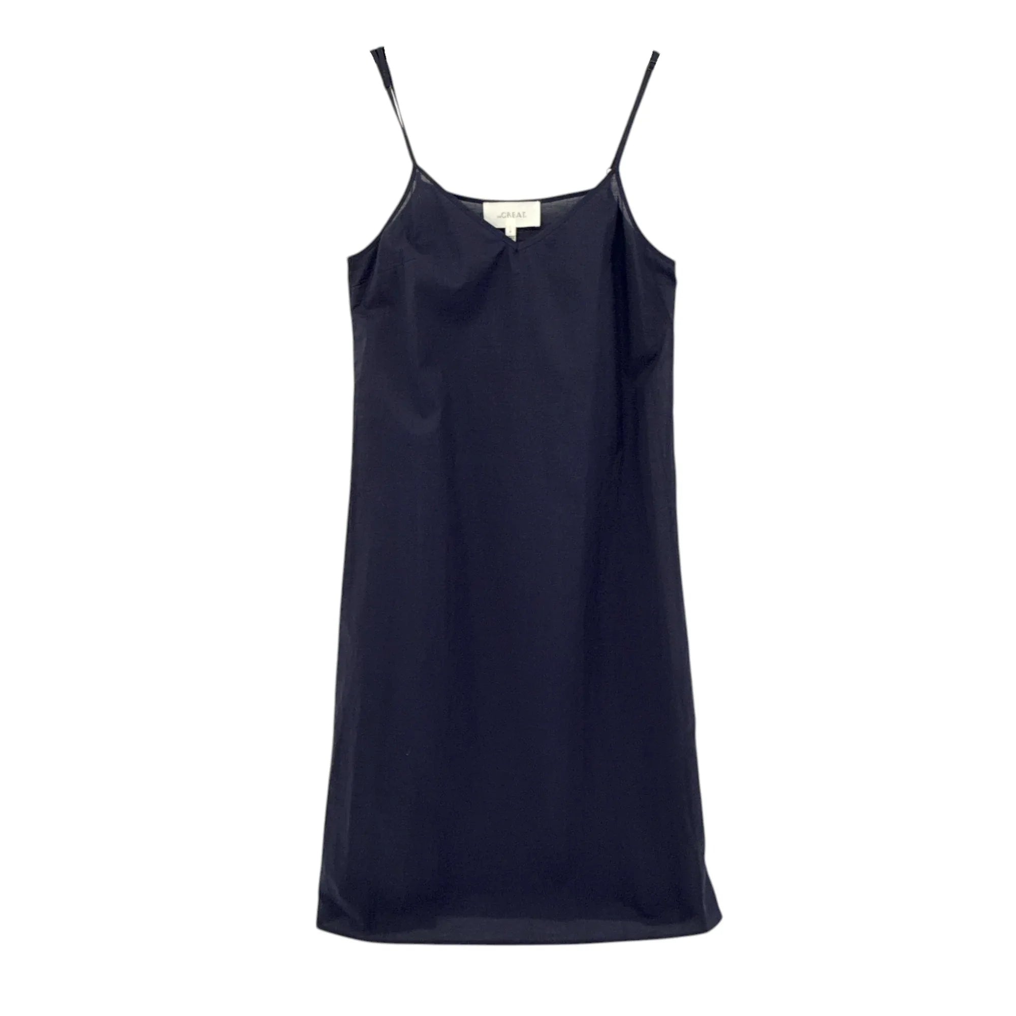 THE GREAT. Merry Dress in Navy 0|XS - flyKAMP
