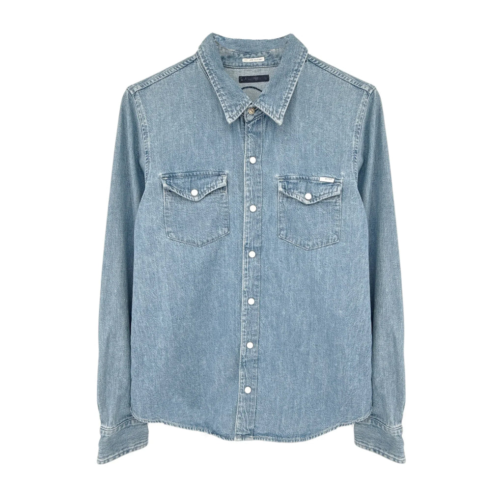 MOTHER The Honey Button-up Shirt in Take a Trip With Me M - flyKAMP