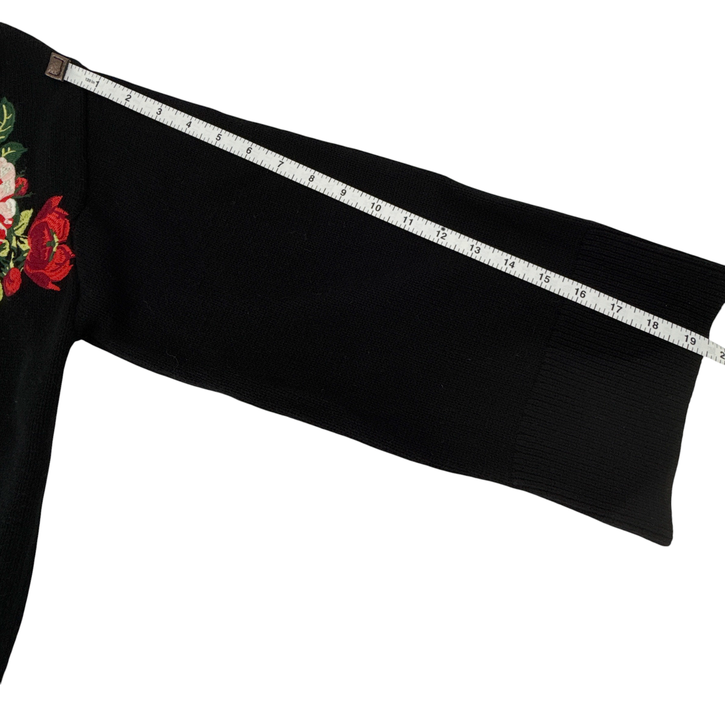 STAUD Rook Floral Embroidered Cardigan XS
