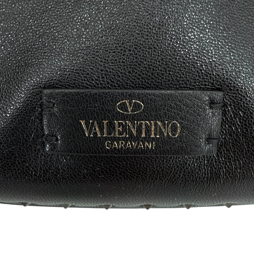 VALENTINO GARAVANI Small Atelier Bag 01 Metal Stitch Edition Tote Bag In Black - flyKAMP