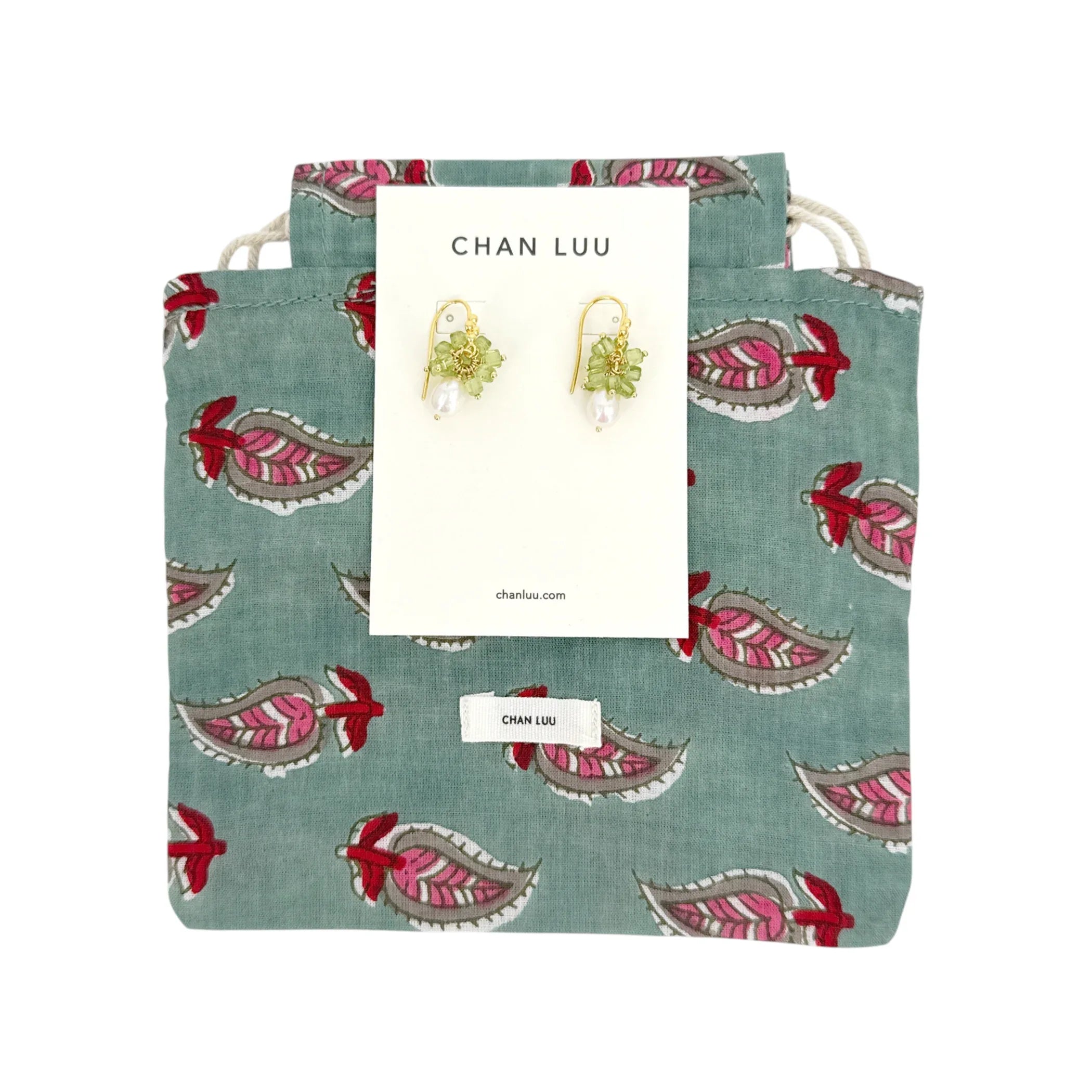 CHAN LUU Firework Earrings Peridot - flyKAMP