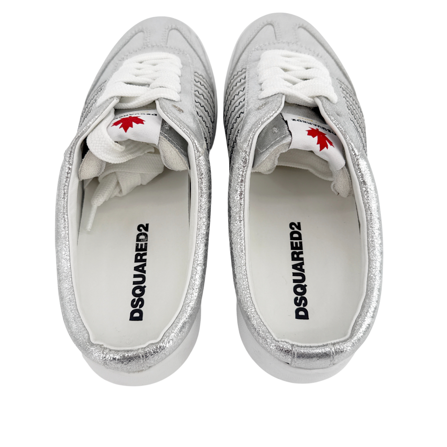 DSQUARED2 Boxer Sneakers with Open Back 37