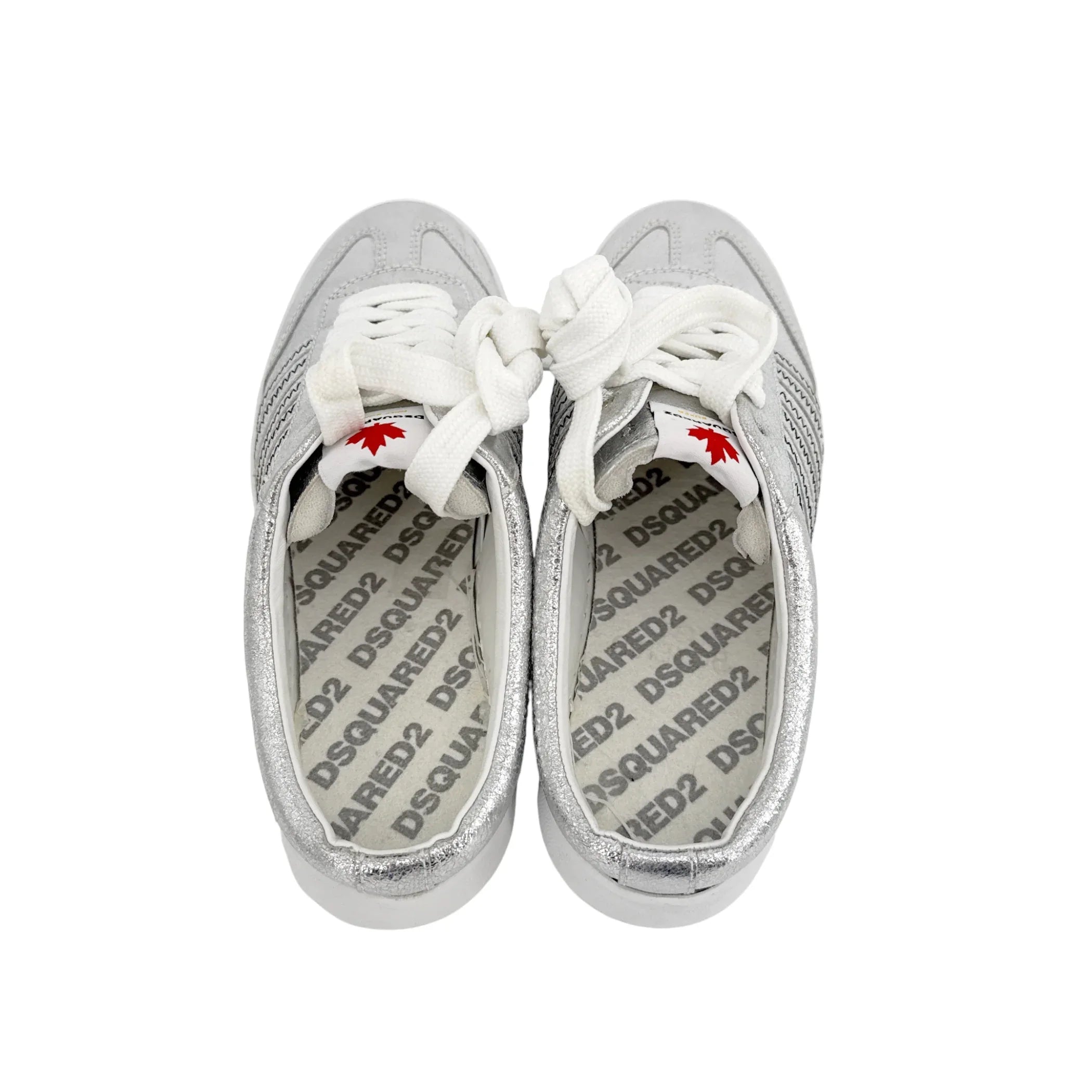 DSQUARED2 Boxer Sneakers with Open Back 37 - flyKAMP