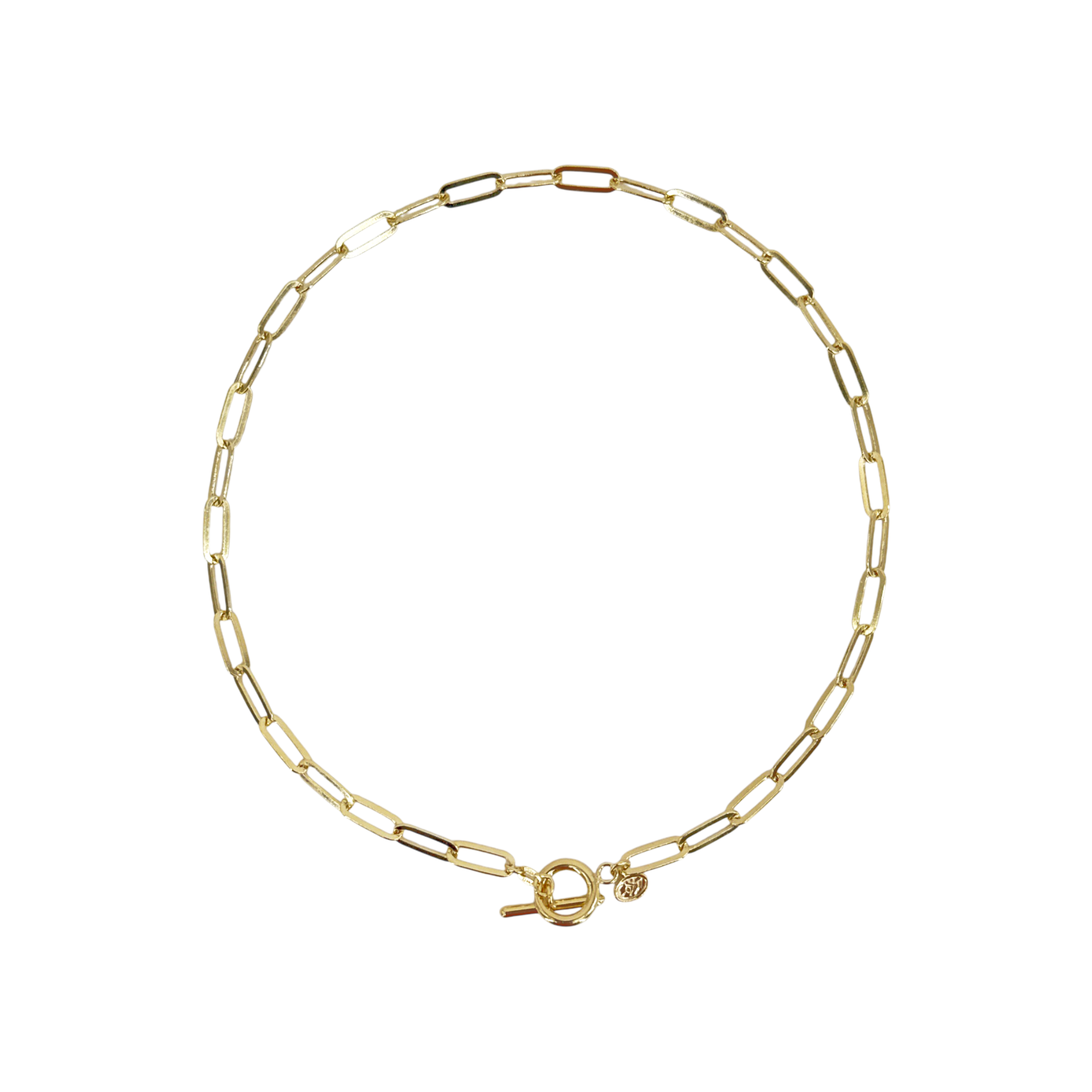 SILPADA Let’s Link Chain Necklace in Gold Plated Silver 17”