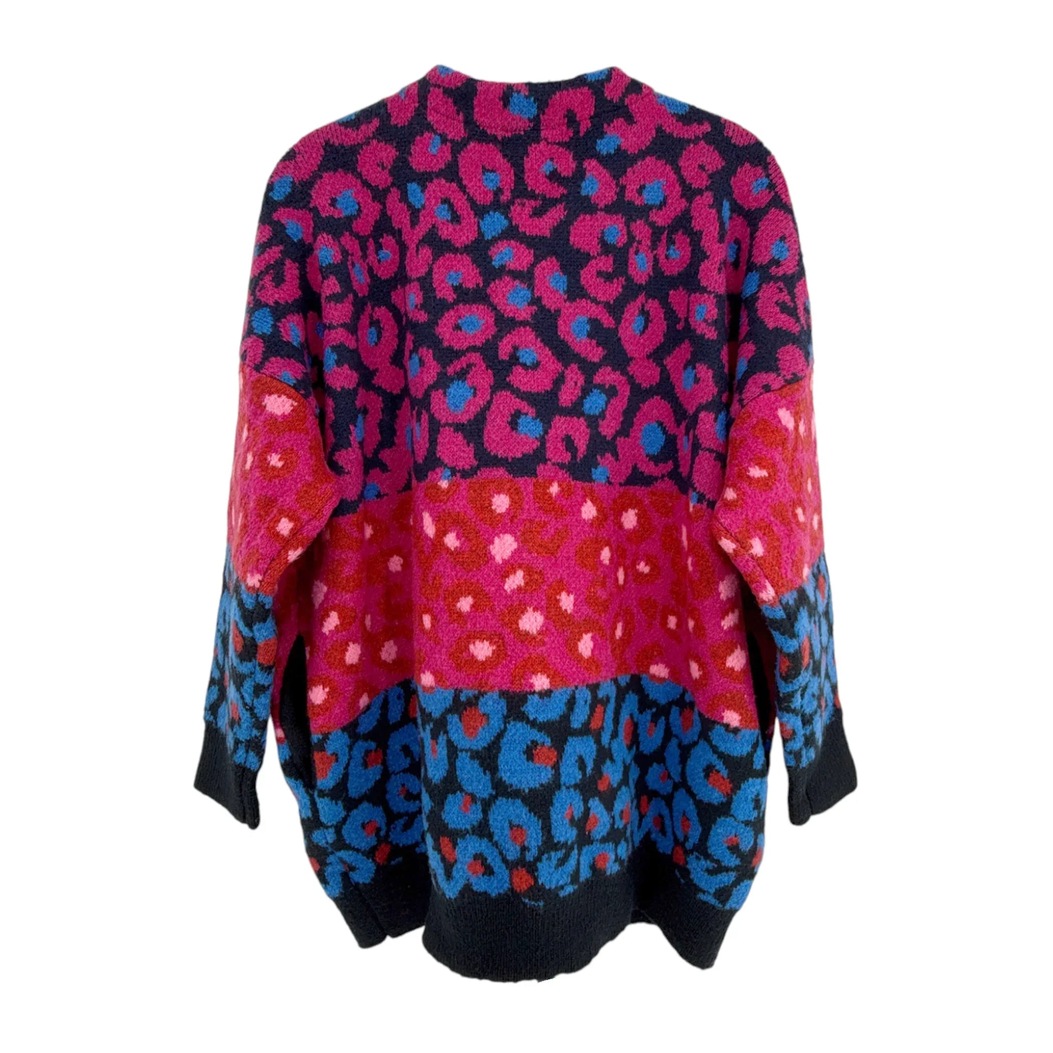 FARM RIO Mixed Leopard Cardigan S - flyKAMP