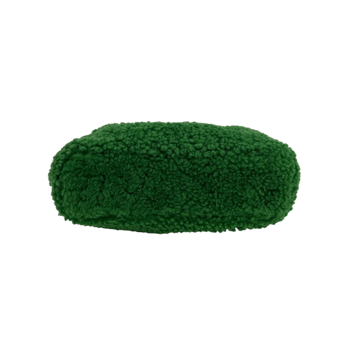 MANSUR GAVRIEL Mini Cloud Clutch Bag in Emerald Shearling