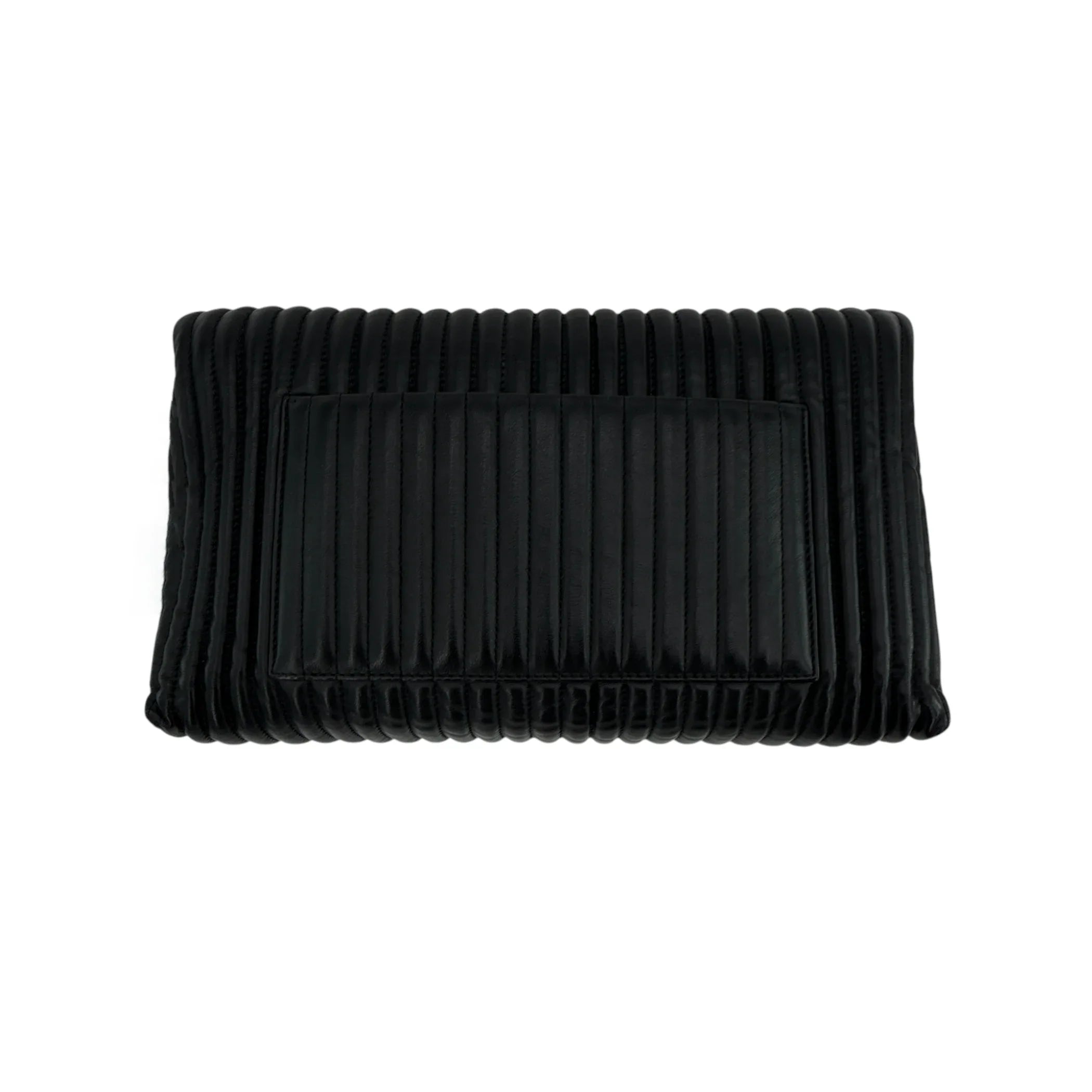 TOM FORD Calfskin Quilted Natalia Clutch in Black - flyKAMP