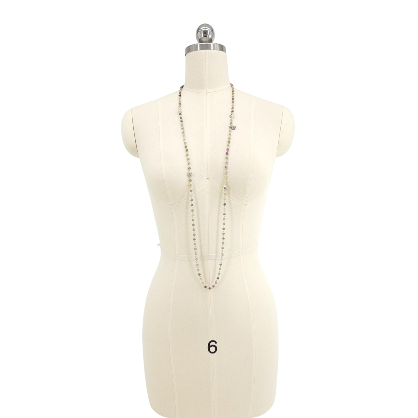 VIRGINS SAINTS & ANGELS VSA Wrap Precious Sapphire Beads in Silver