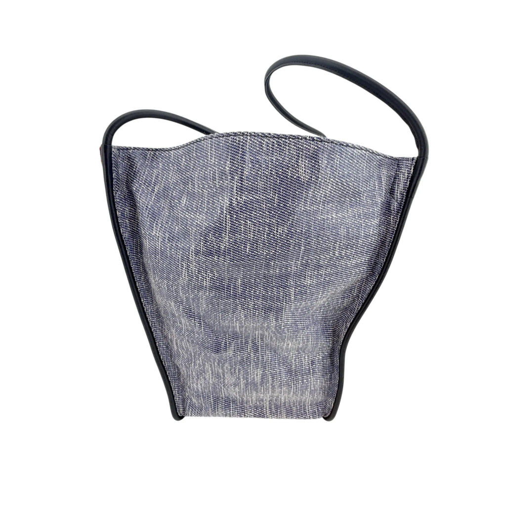 PROENZA SCHOULER XL Mixed Woven Tote Bag Red/Blue - flyKAMP
