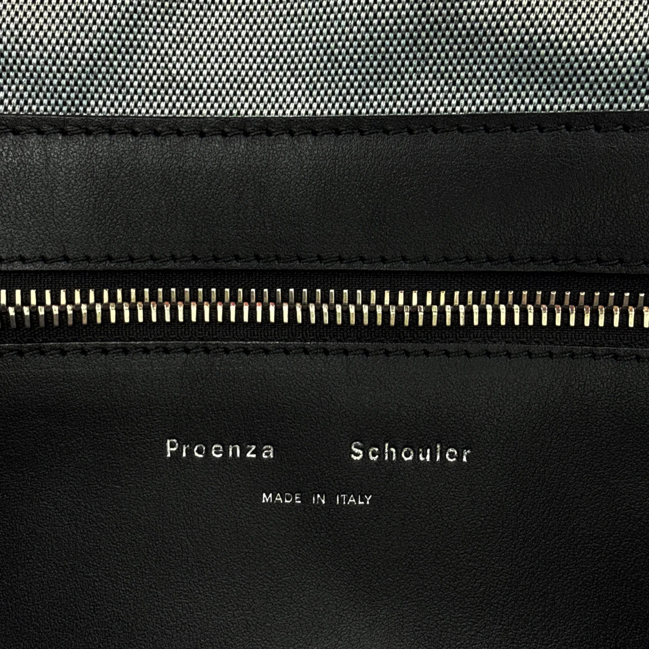 PROENZA SCHOULER XL Mixed Woven Tote Bag Red/Blue - flyKAMP